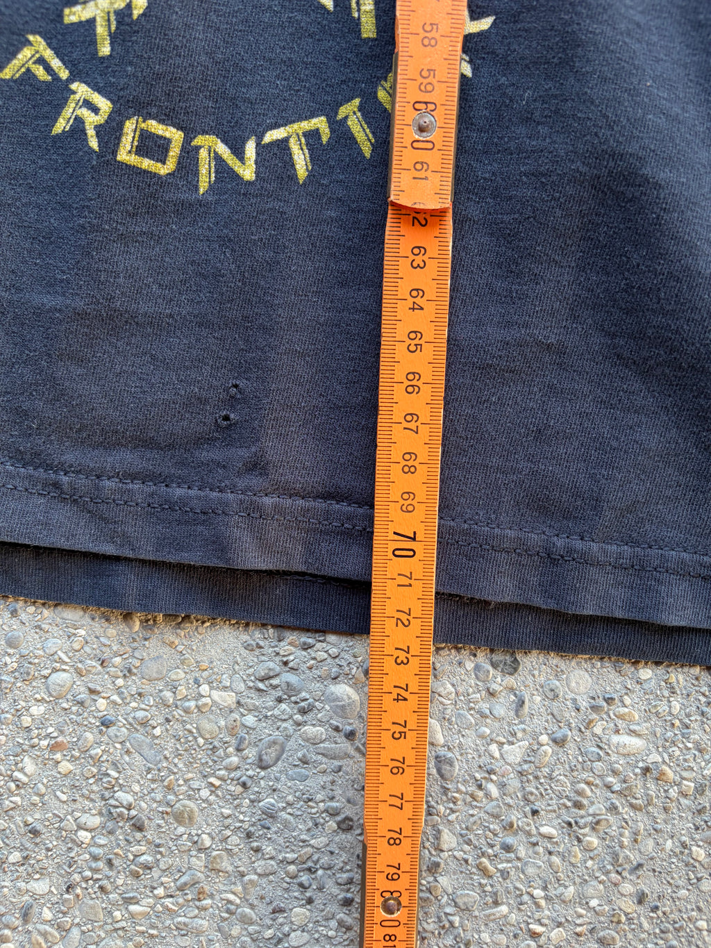 Vintage Faded Iron Maiden T Shirt Size L/XL