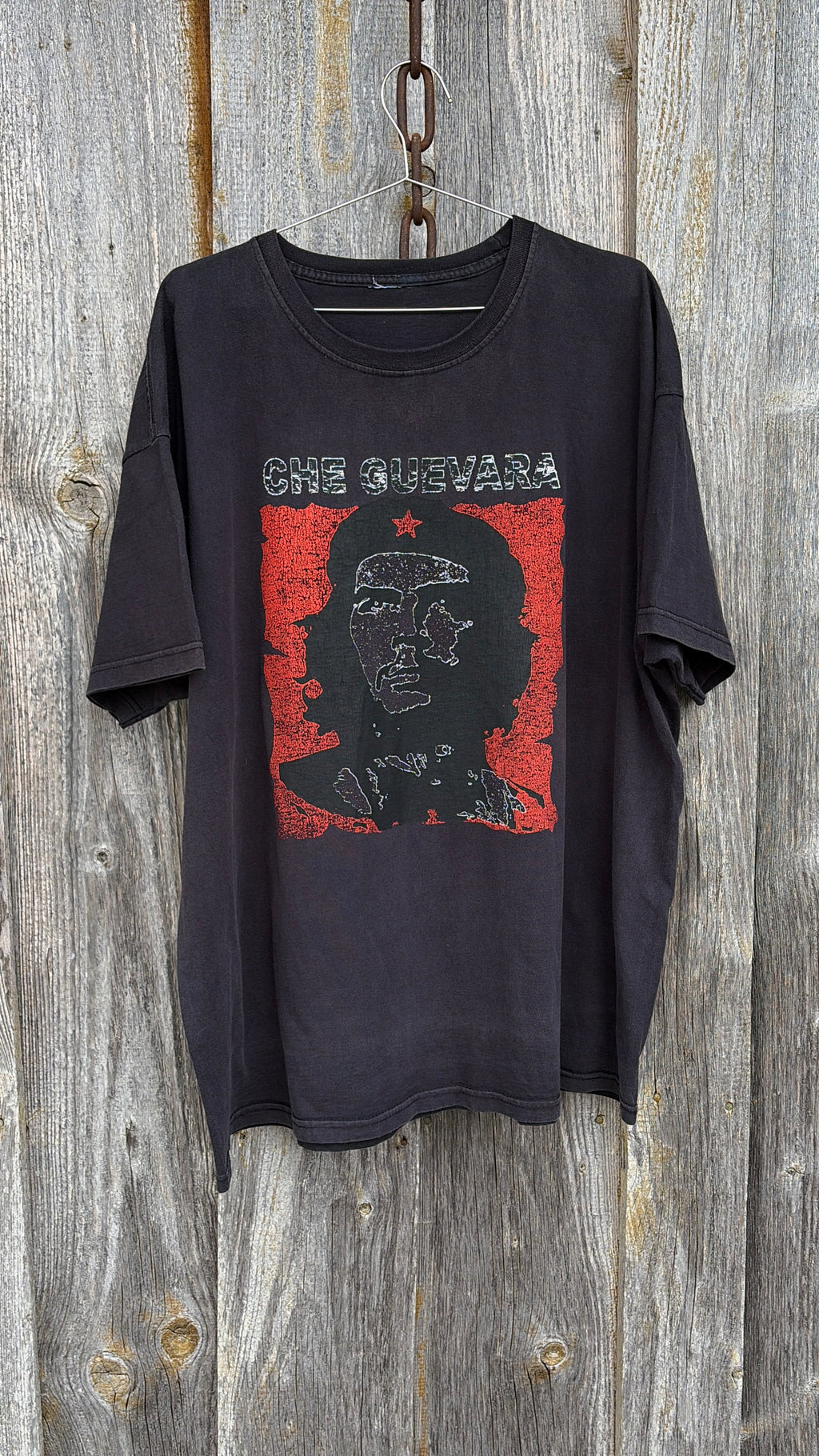 Vintage sun faded che guevara  Shirt Size L/XL