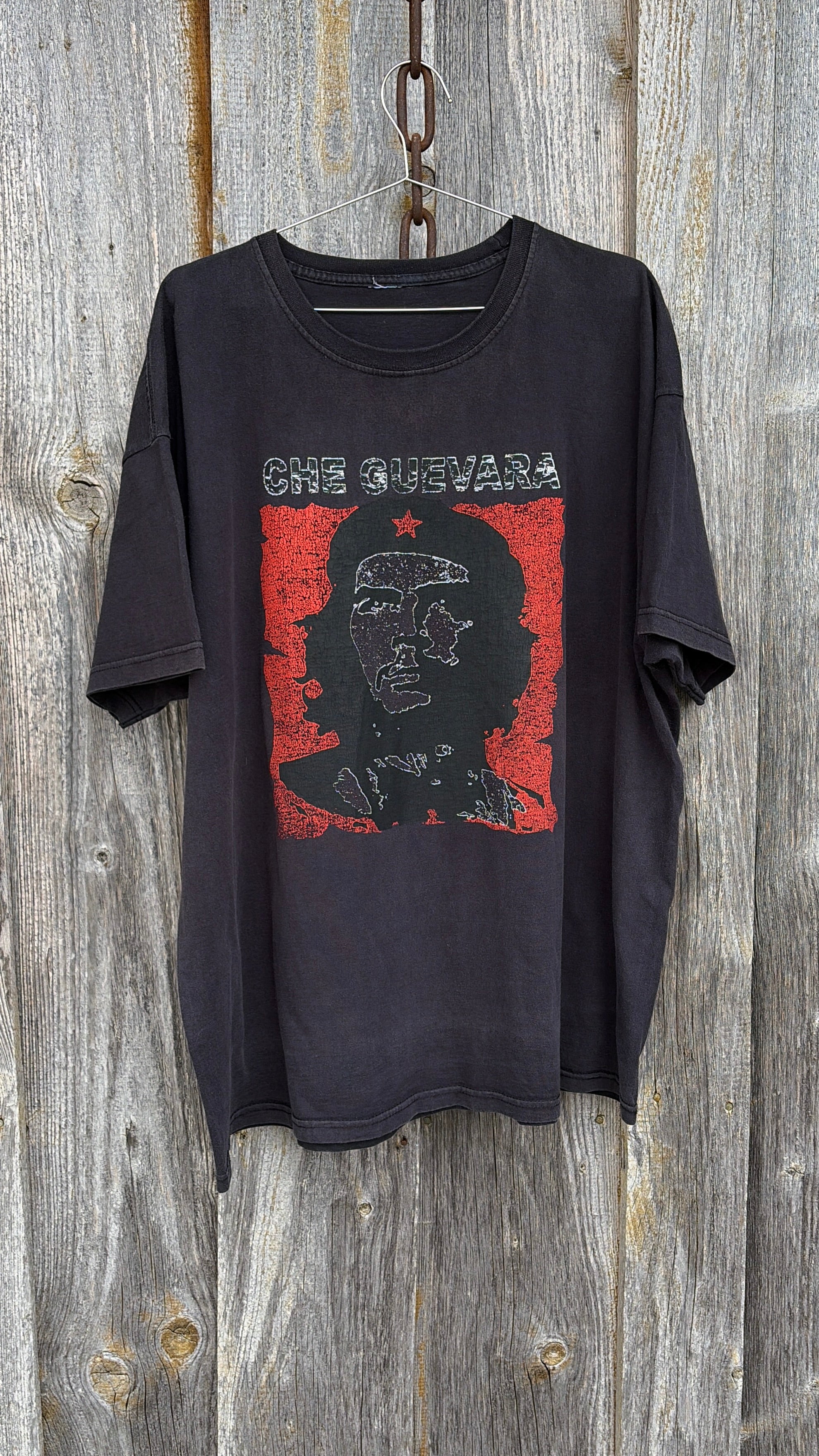 Vintage sun faded che guevara  Shirt Size L/XL