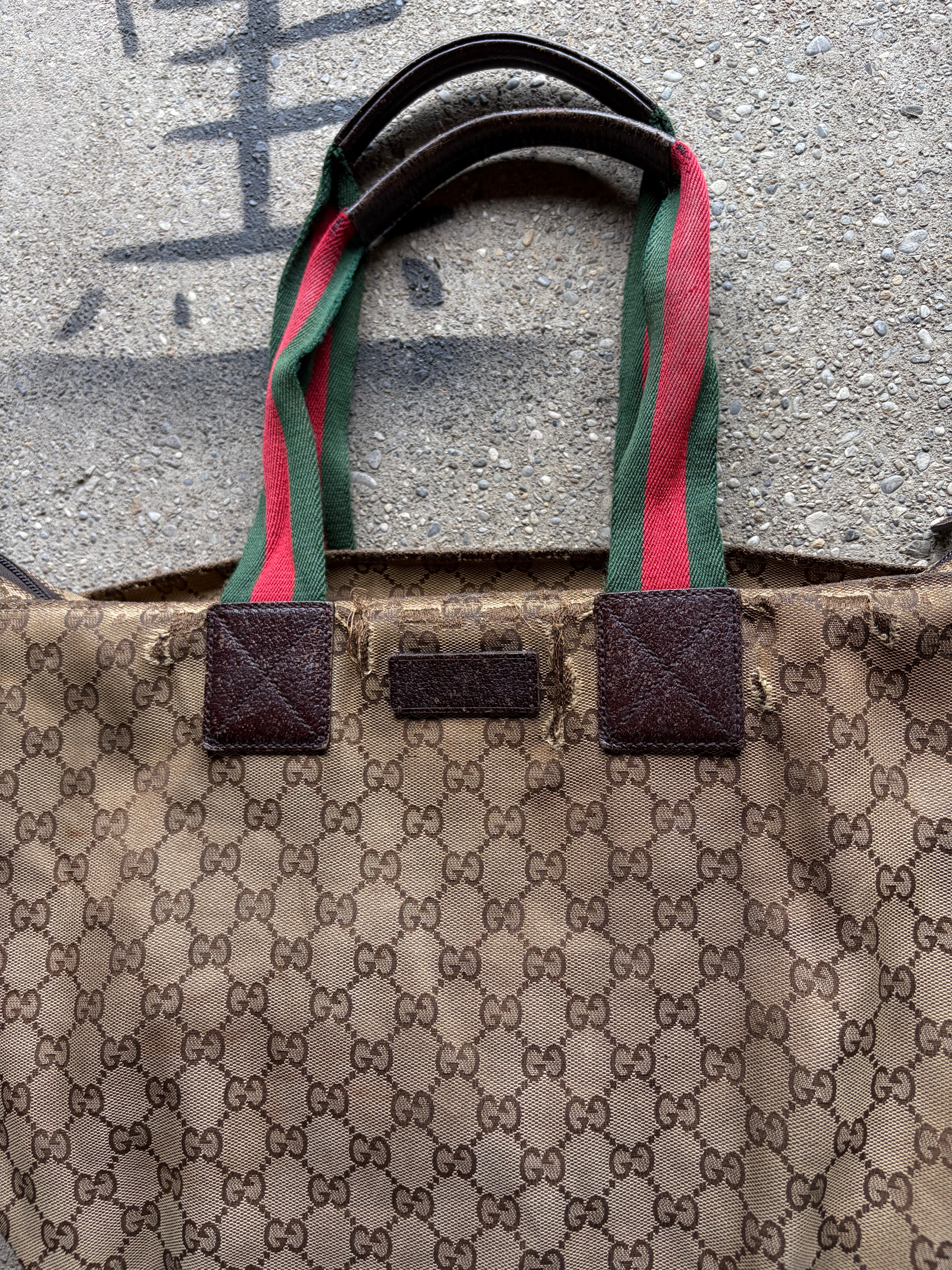 Vintage trashed Gucci Bag
