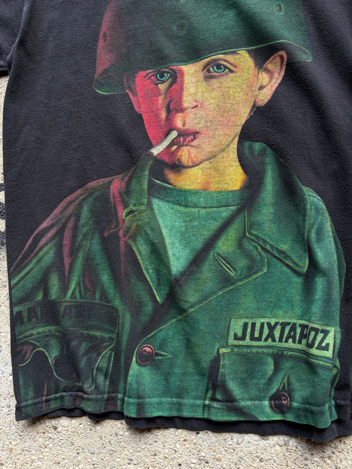 Vintage juxtapoz Shirt Size S/M