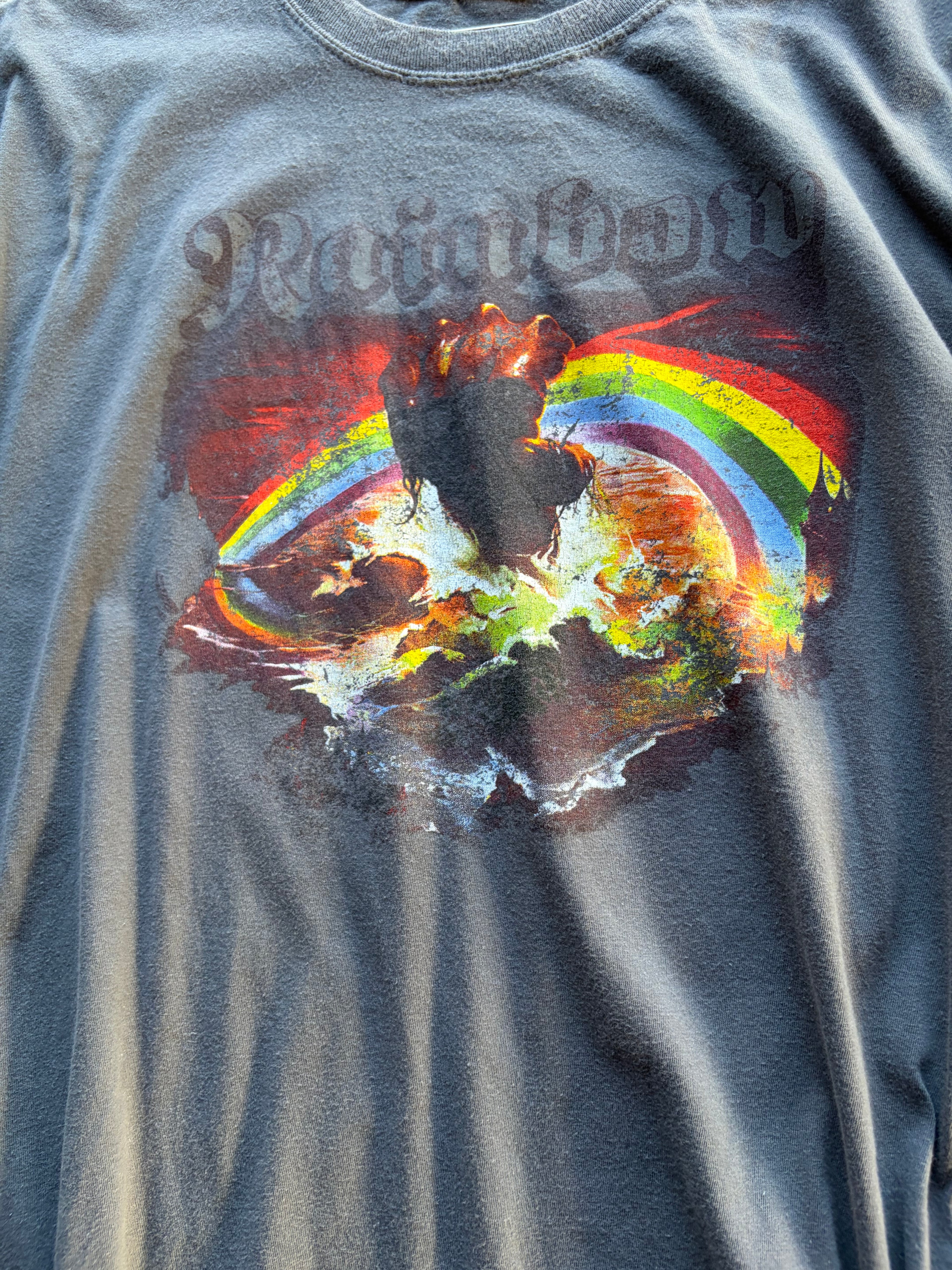 Vintage Rainbow Band t shirt Size M/L