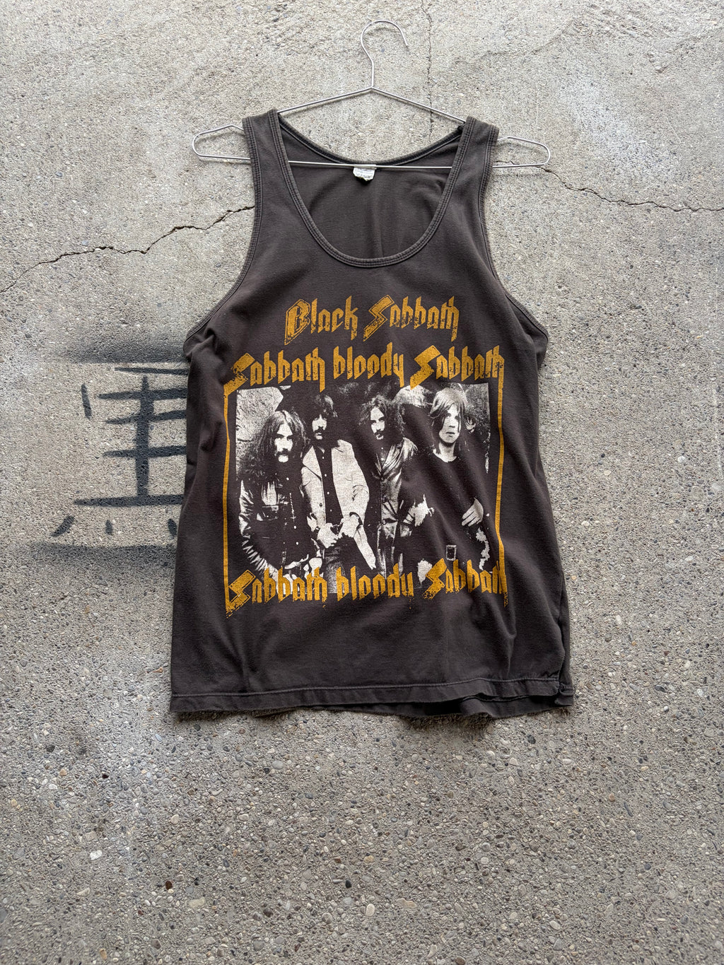 Vintage Black Sabbath Tank Top Size S/M