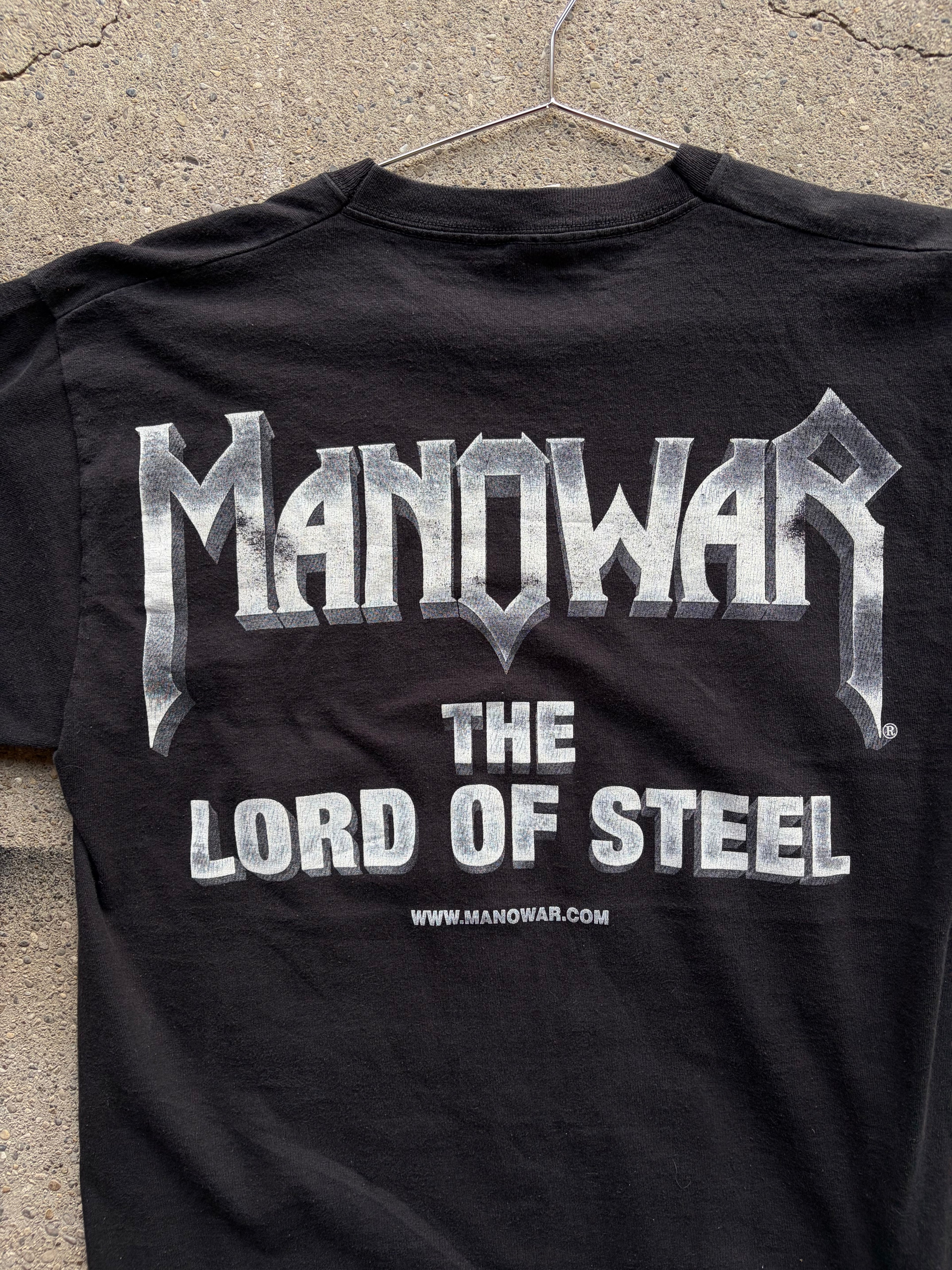 Vintage Manowar Lord of Steel Size L