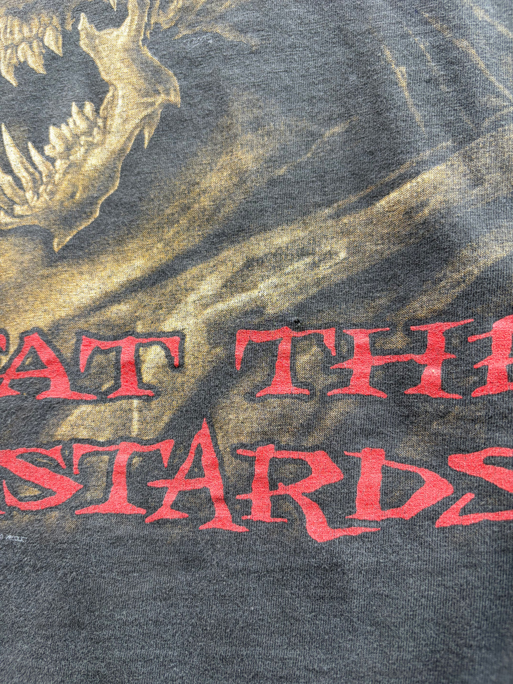 Vintage Faded Single Stitch Punks Not Dead the exploited Shirt