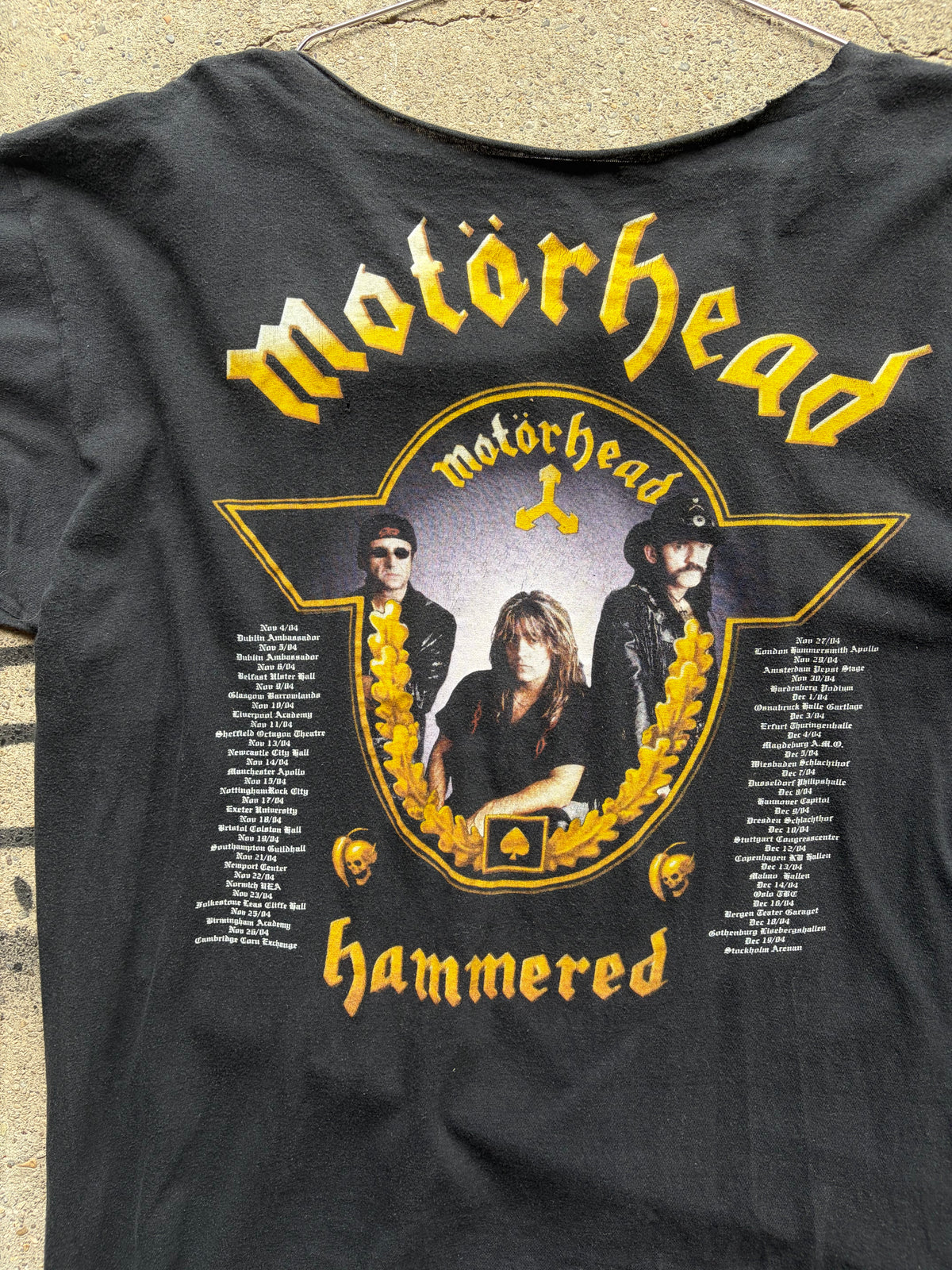 Vintage 2004 motörhead Tour Shirt Size M