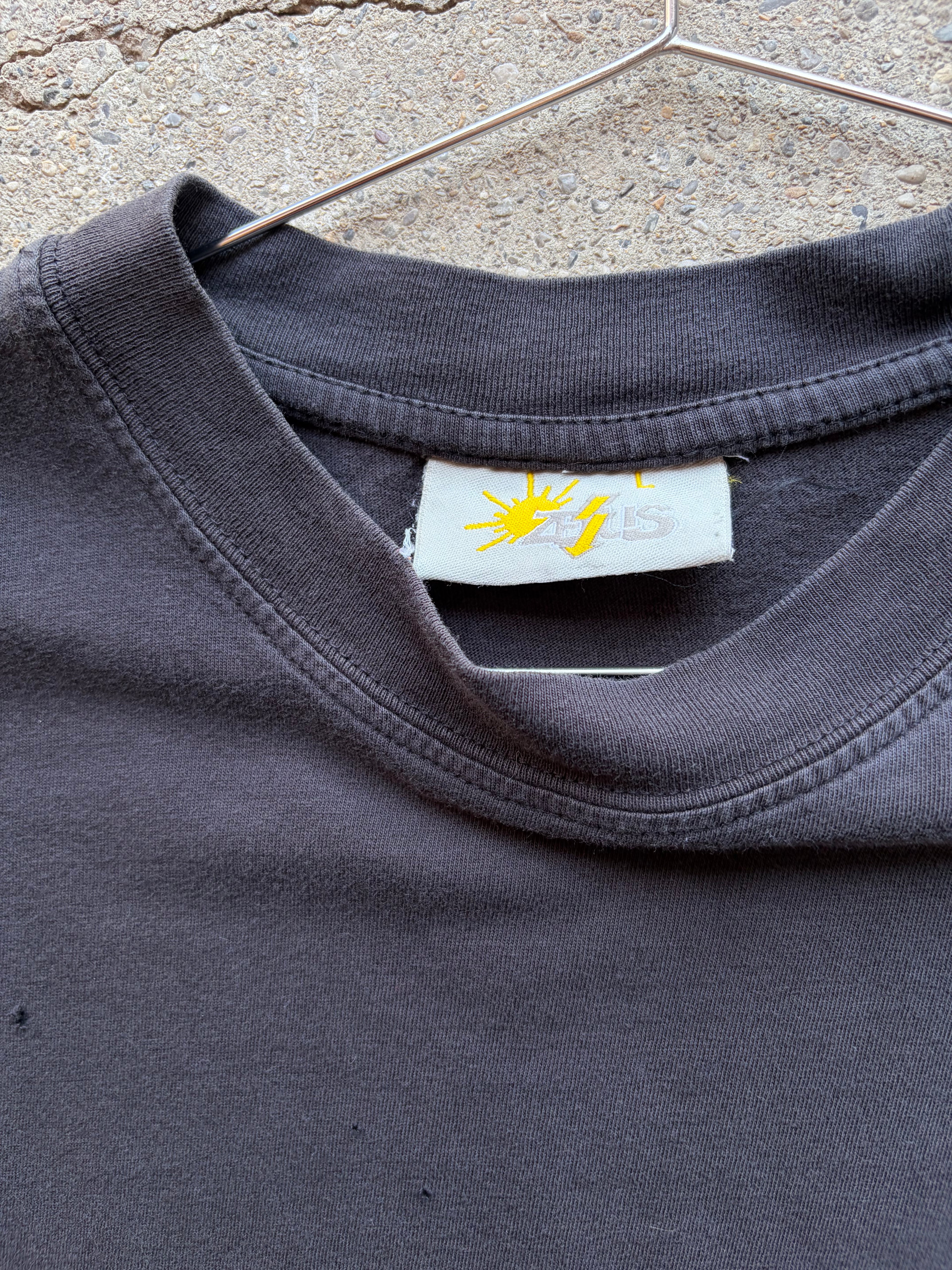 Vintage Faded Trashed Funny Shirt Size M/L