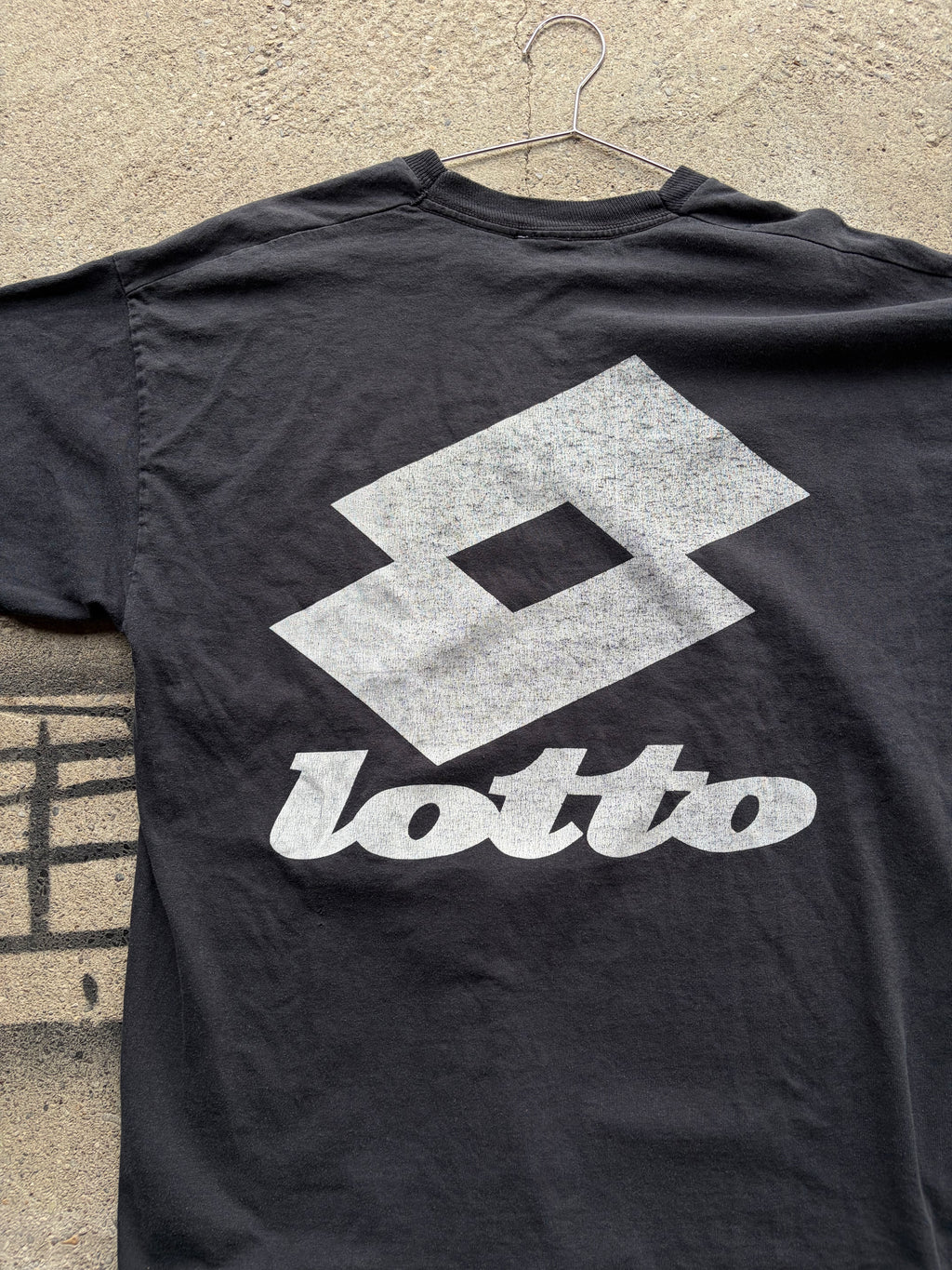 Vintage Faded Single Stitch Lotto Shirt Size L/XL