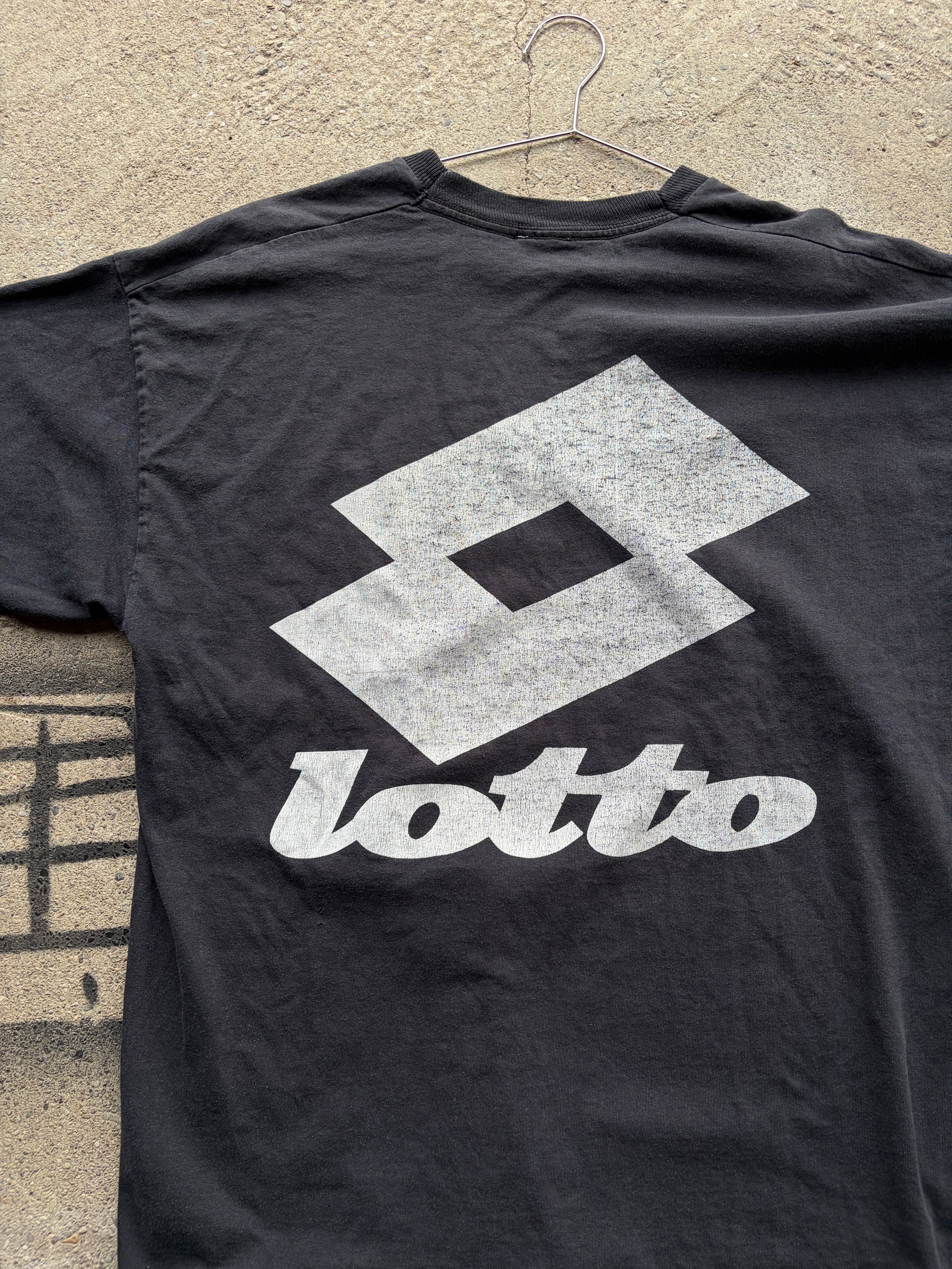 Vintage Faded Single Stitch Lotto Shirt Size L/XL