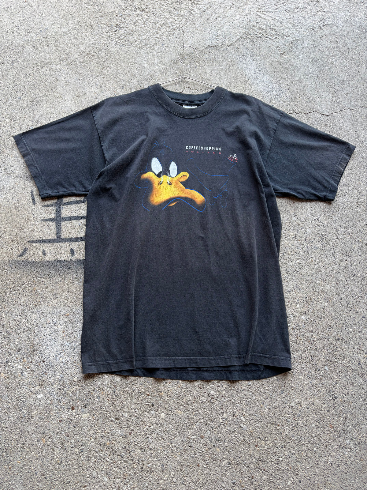 Vintage Faded Funny smoke Shirt Size S/M