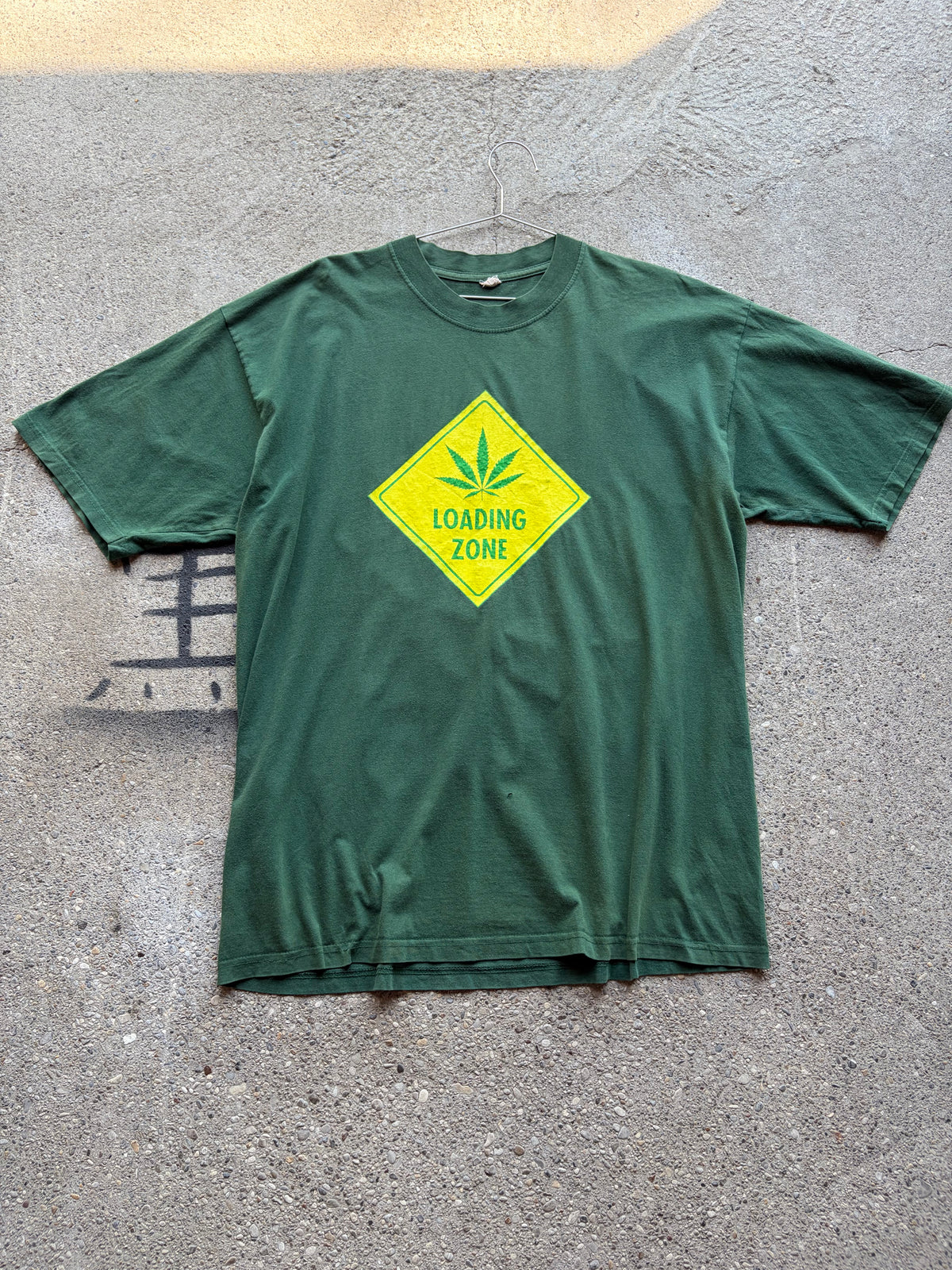 Vintage Faded weed Shirt Size L/XL