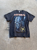 Vintage Faded Iron Maiden T Shirt Size L/XL