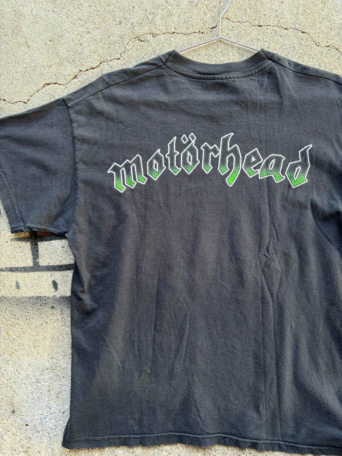 Vintage faded motörhead band shirt size M