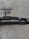 Vintage Studded Leather Belt