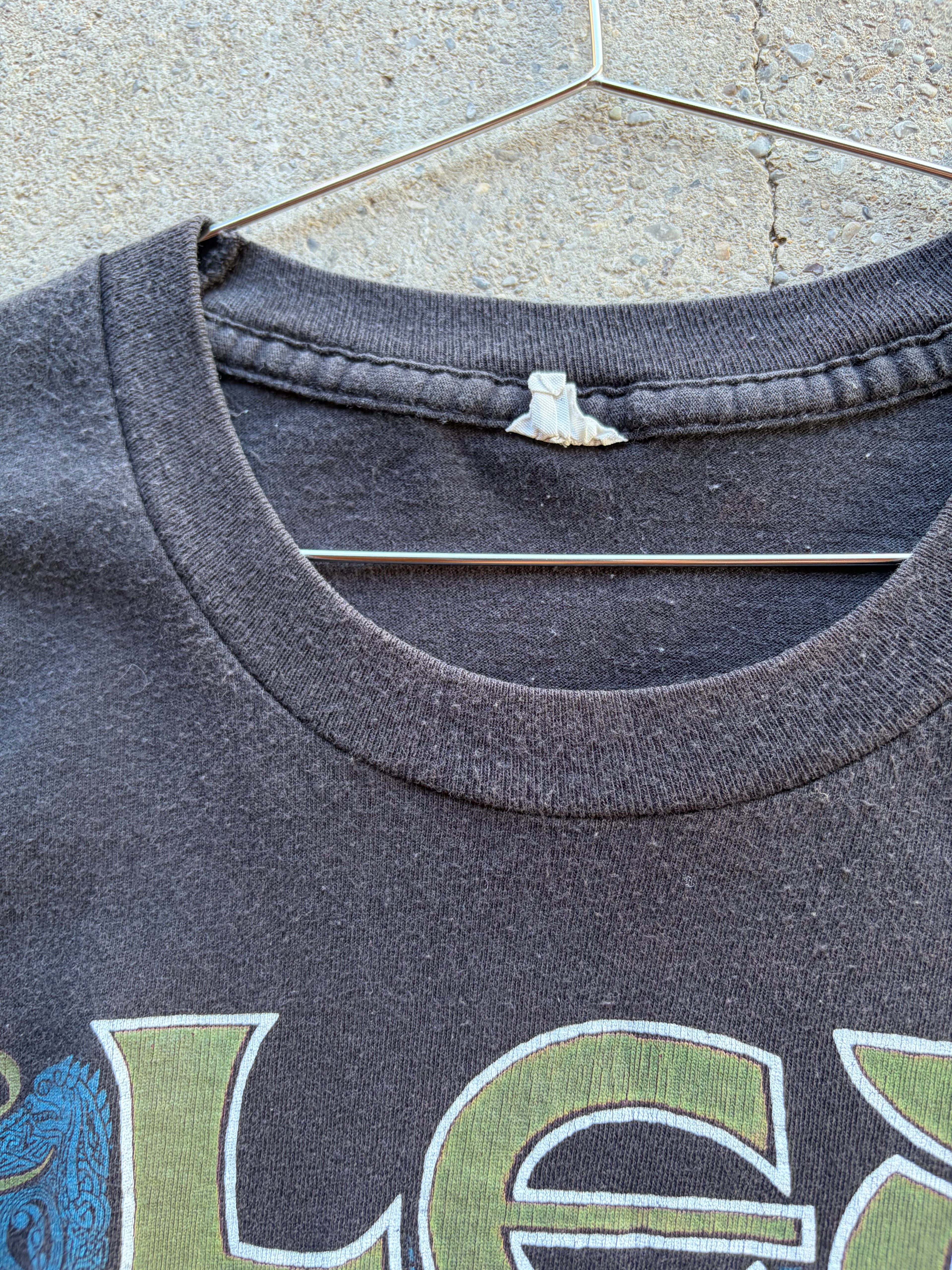 Vintage 1990 Single Stitch Led Zeppelin T Shirt Size M/L