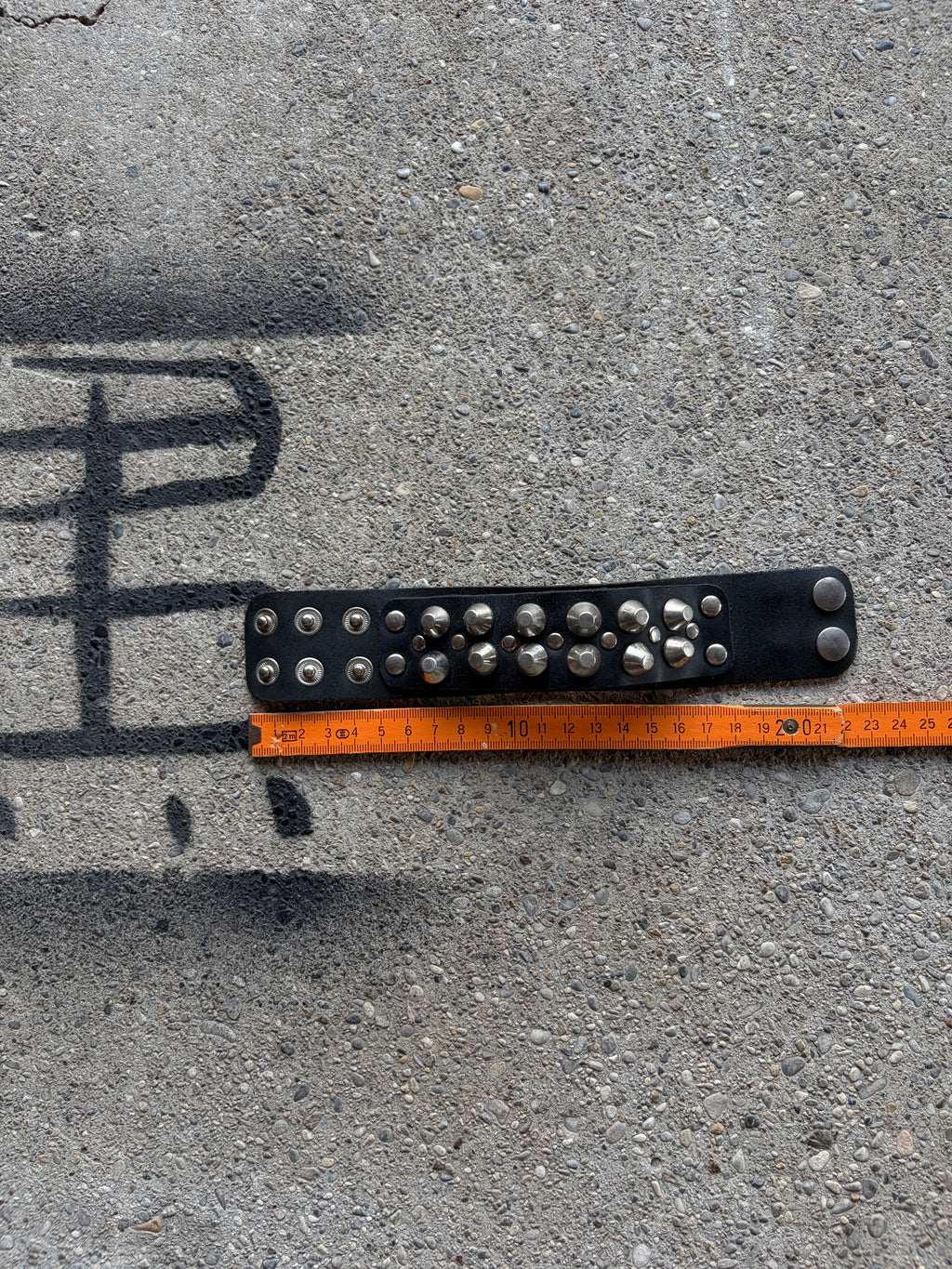 Vintage Studded Leather bracelet