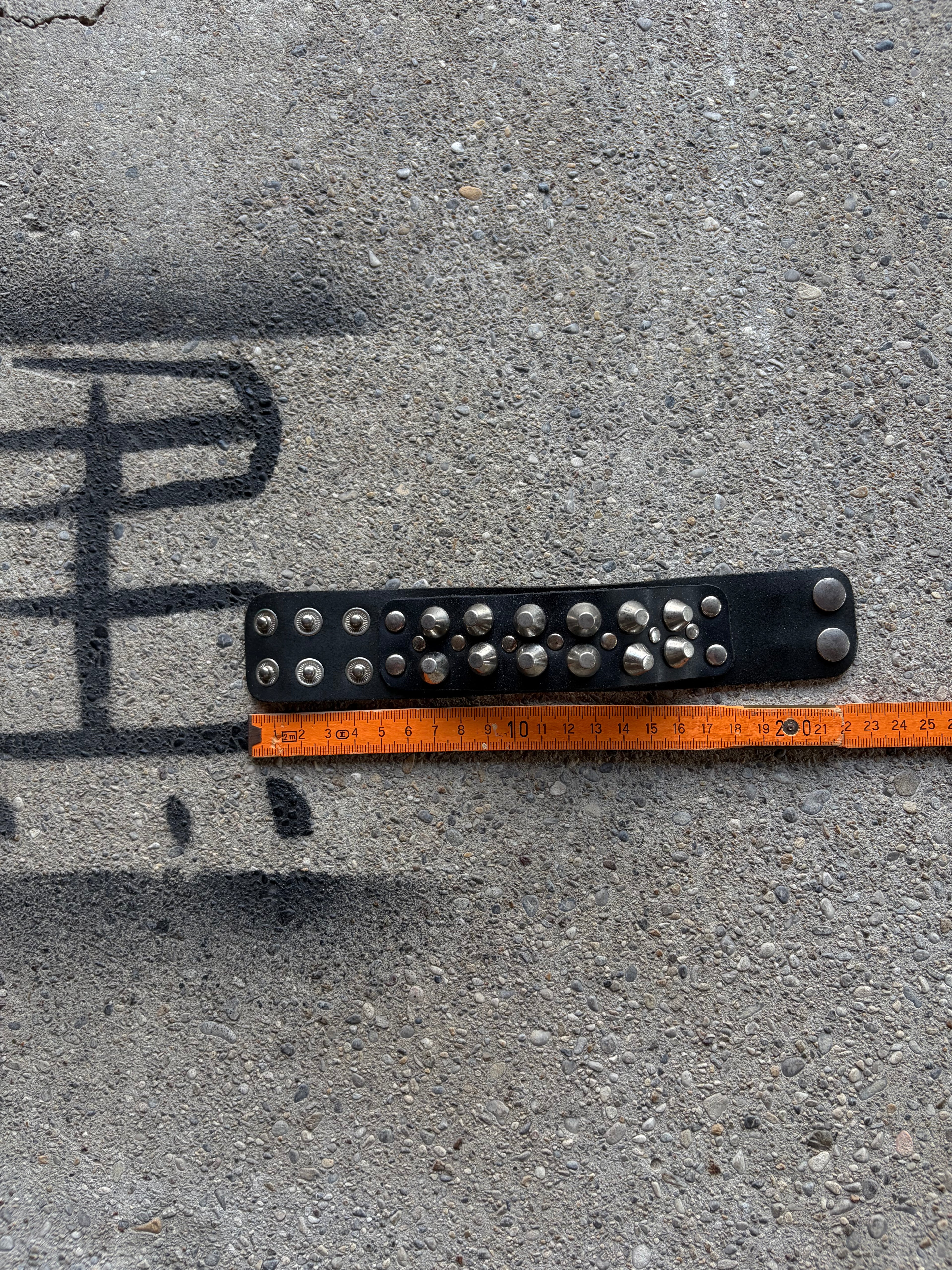 Vintage Studded Leather bracelet