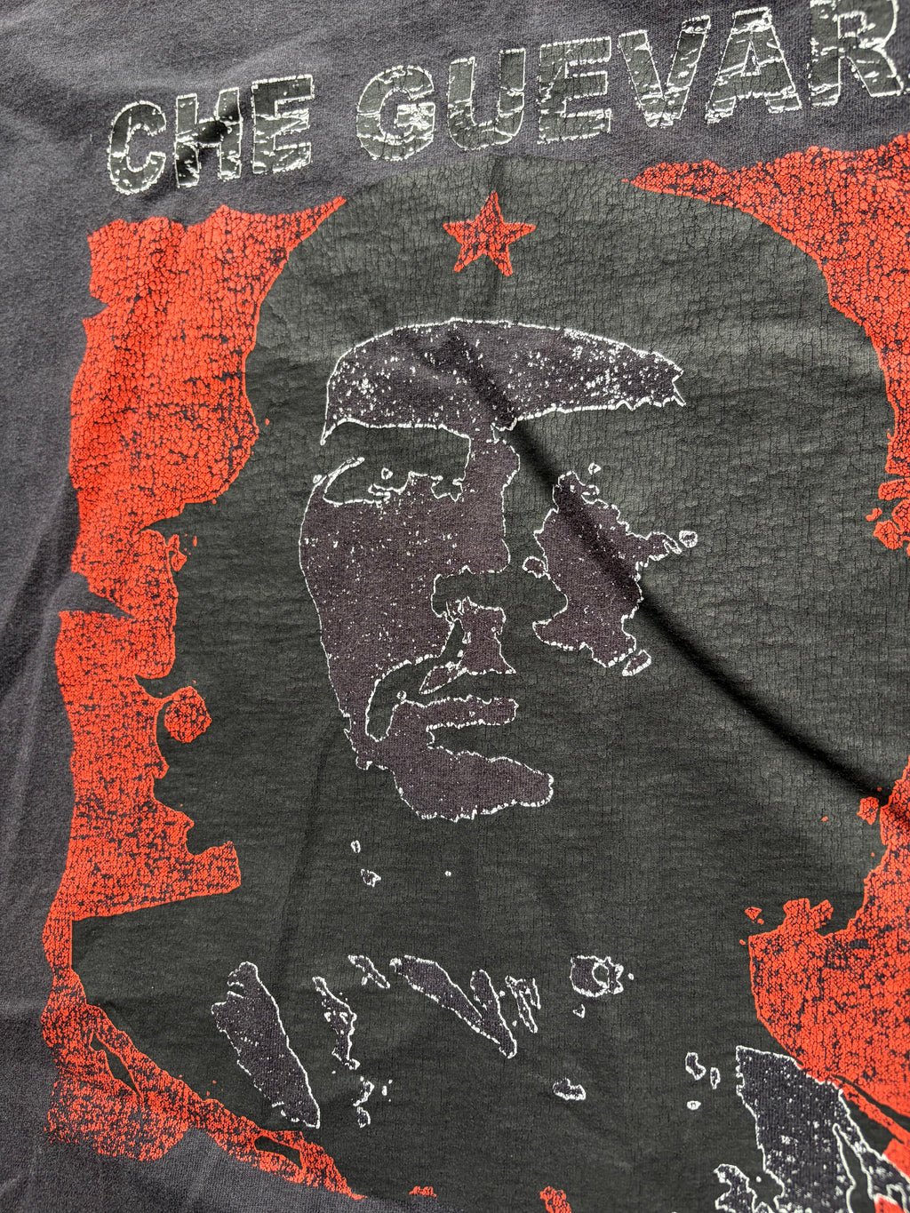 Vintage sun faded che guevara  Shirt Size L/XL