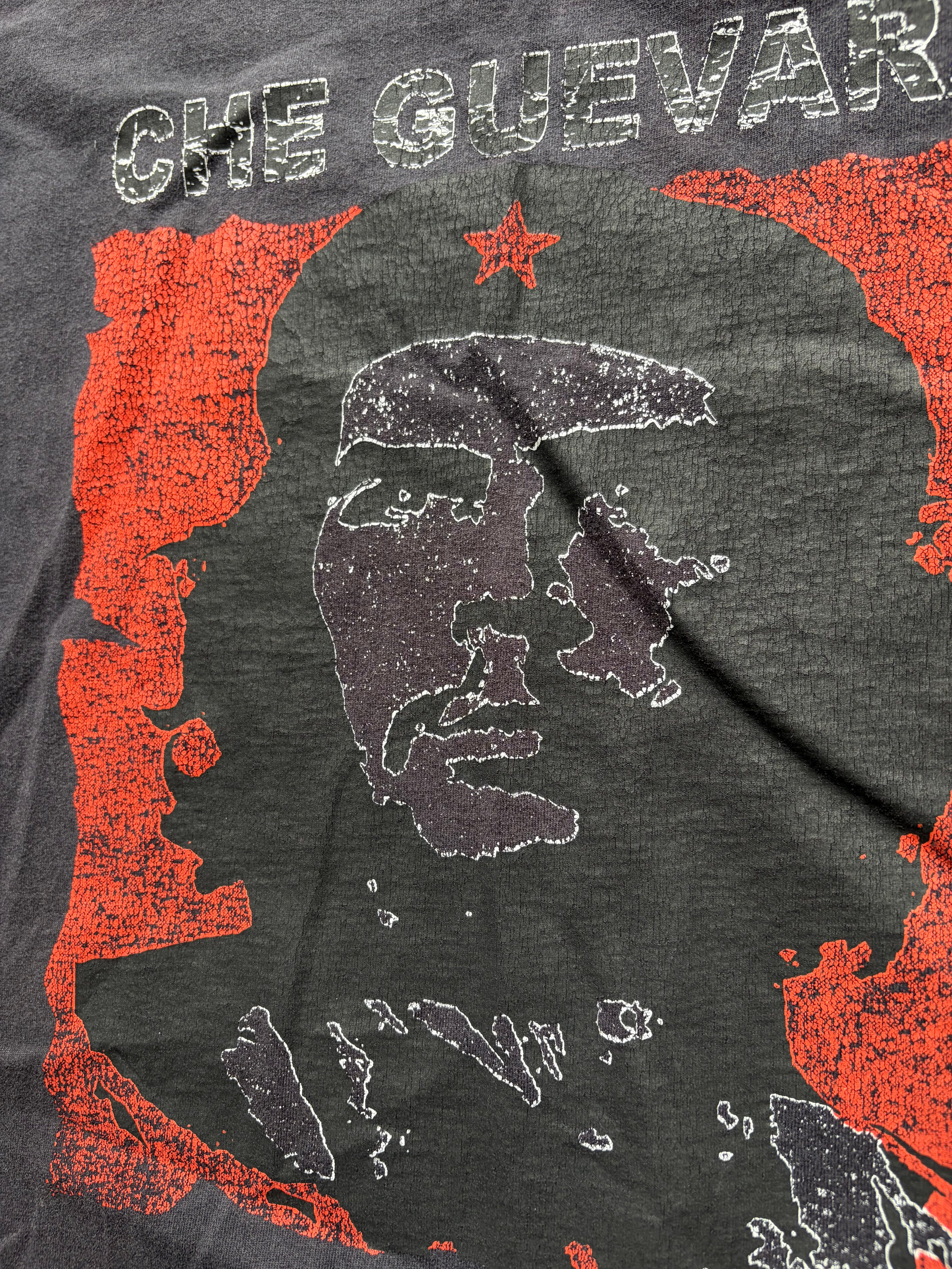 Vintage sun faded che guevara  Shirt Size L/XL