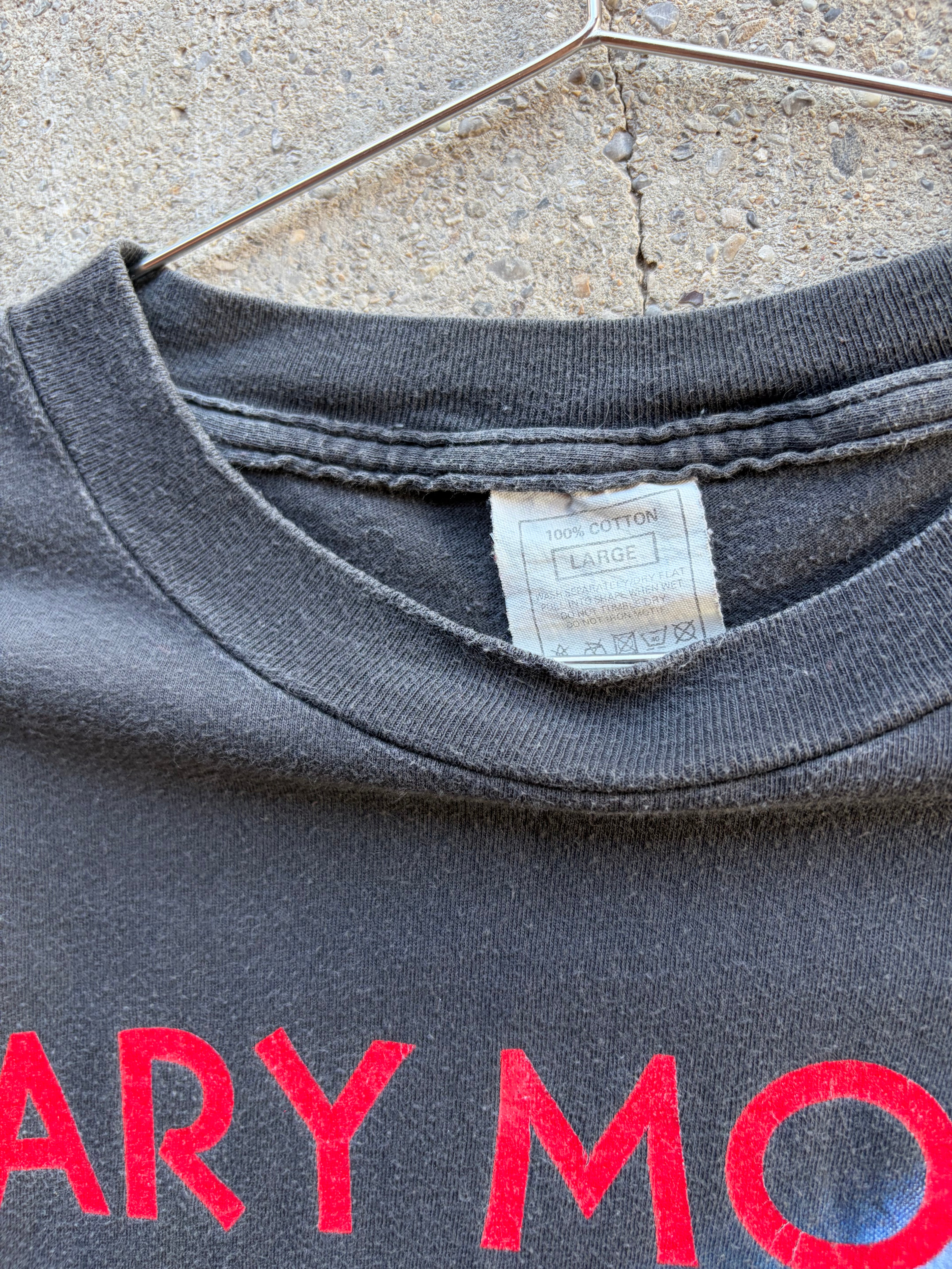 Vintage insane Faded Gary Moore Tour T Shirt Size M/L