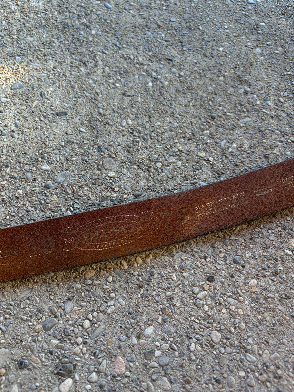 Vintage Diesel Belt