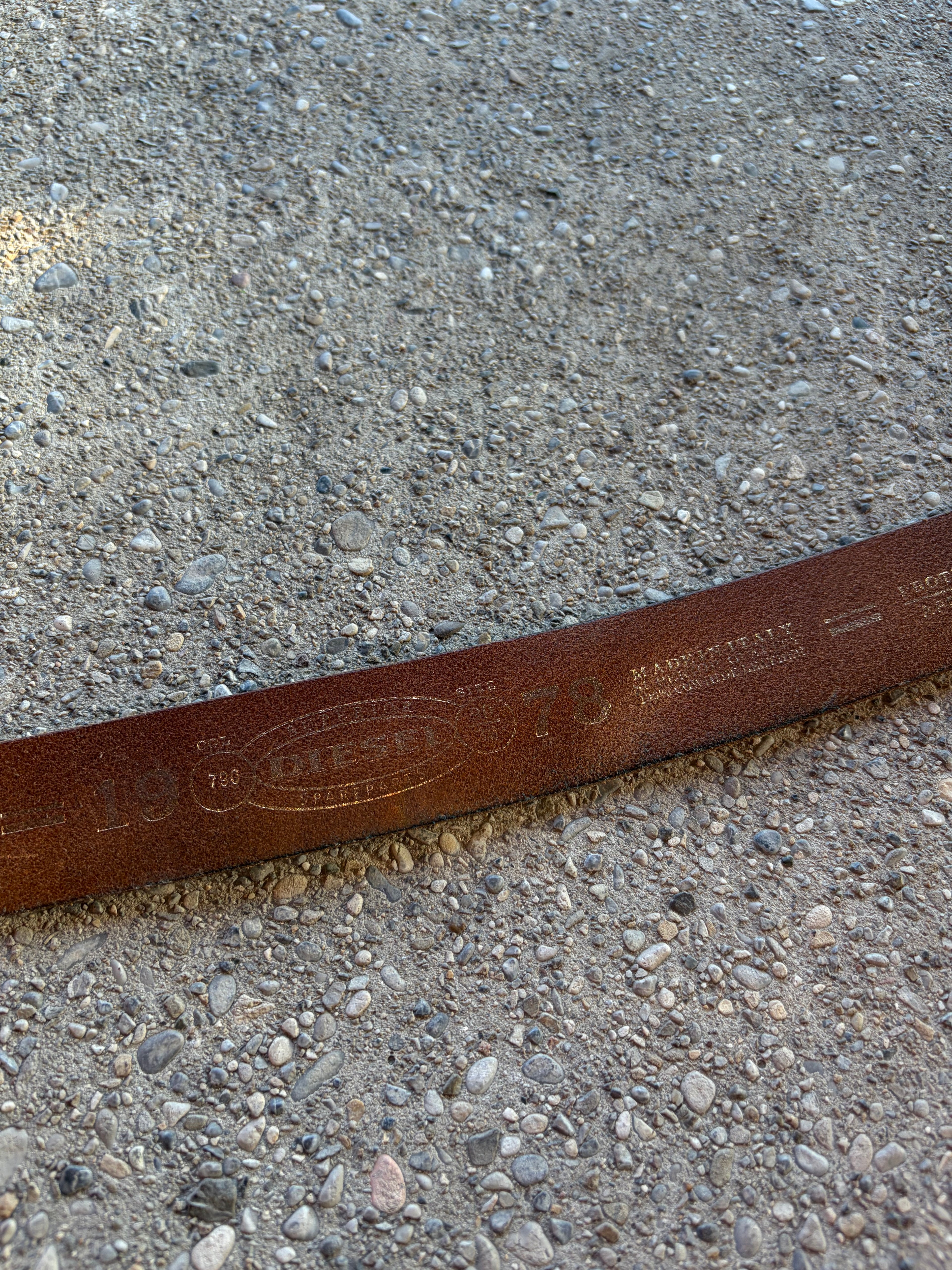 Vintage Diesel Belt