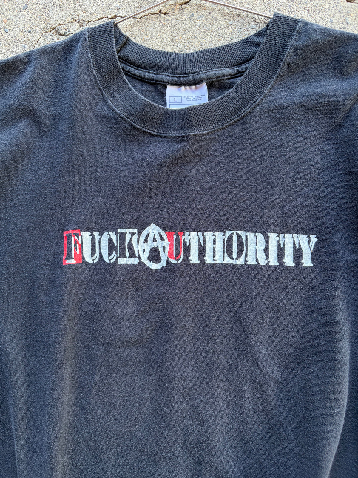 Vintage fuck authority pennywise Punk Band Shirt Size L