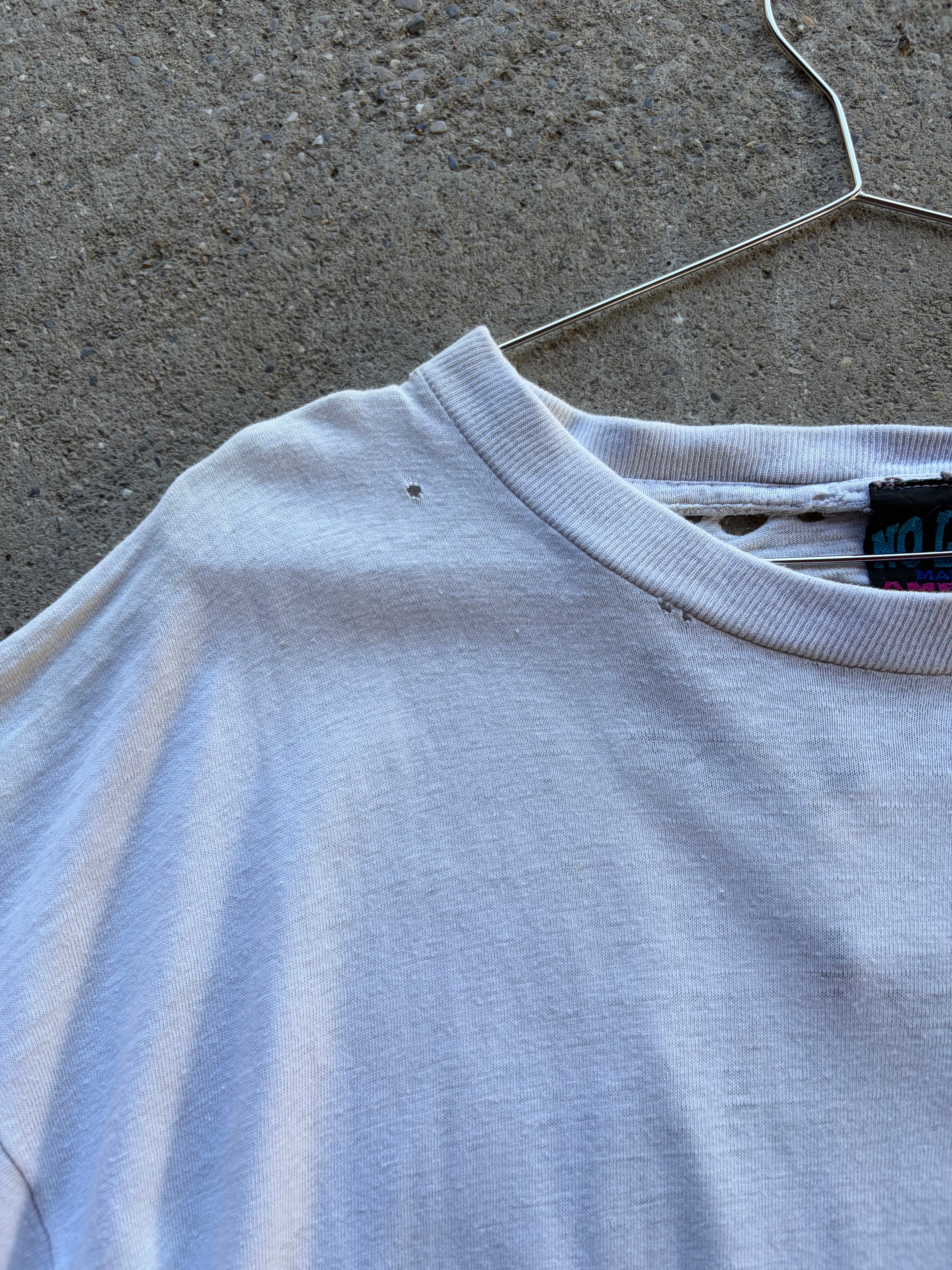 Vintage Trashed Single Stitch T Shirt Size L/XL