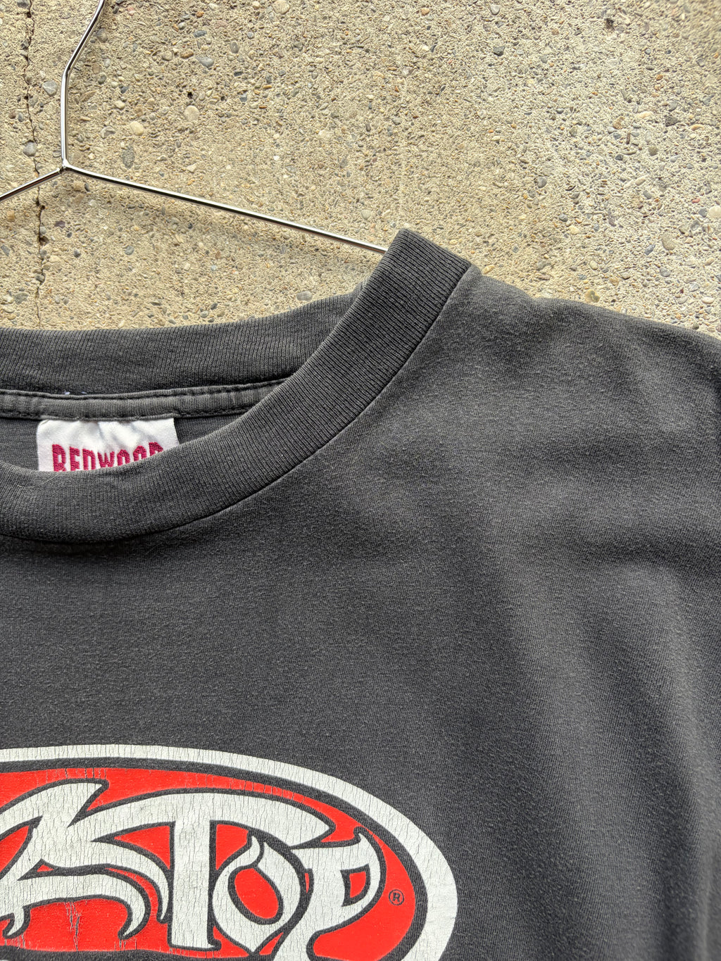 Vintage 90s faded zztop band shirt size M/L