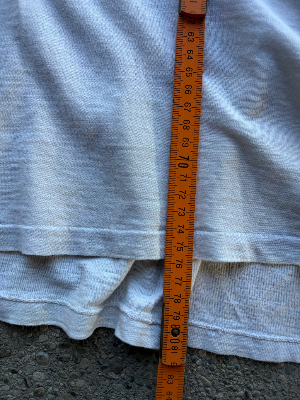 Vintage Trashed Single Stitch T Shirt Size L/XL