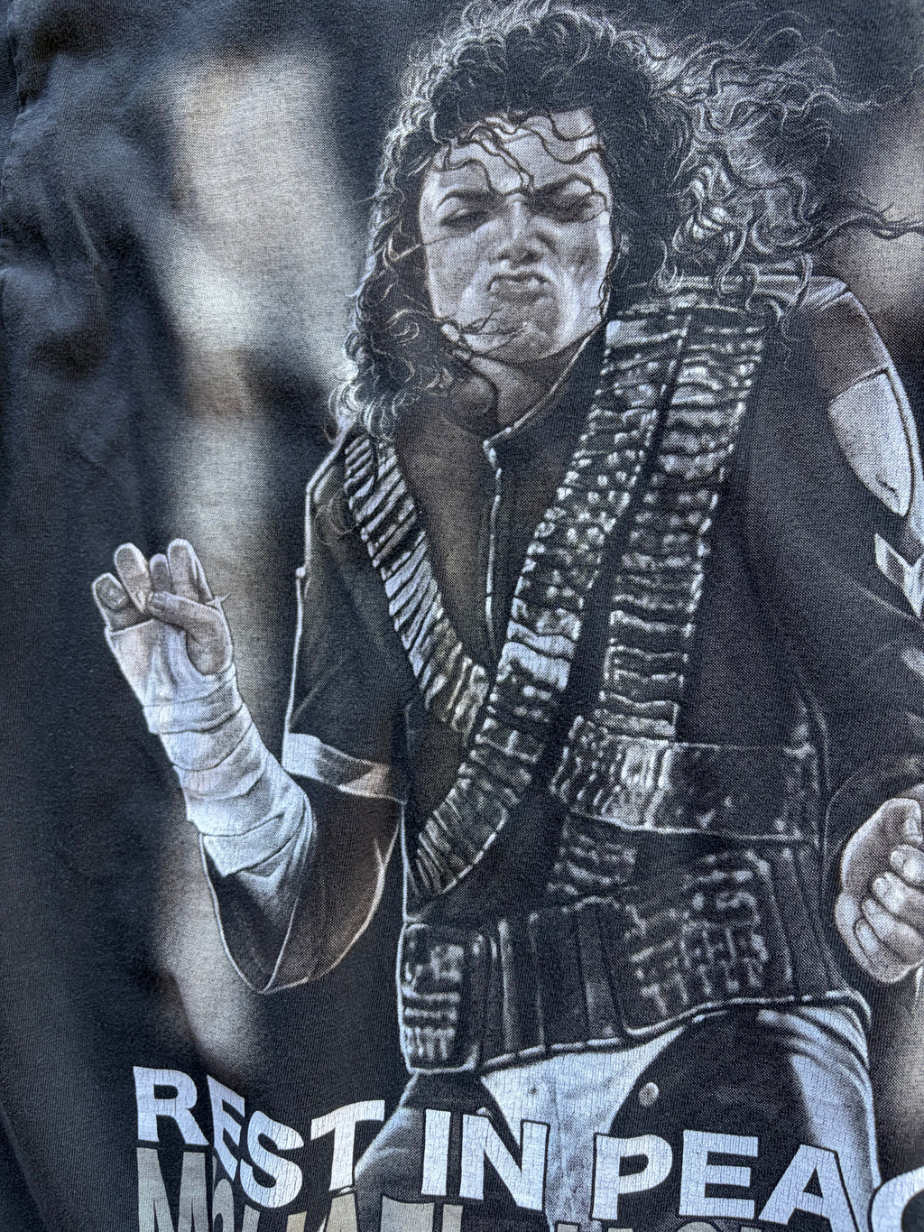 Vintage Michael Jackson T Shirt Size S/M