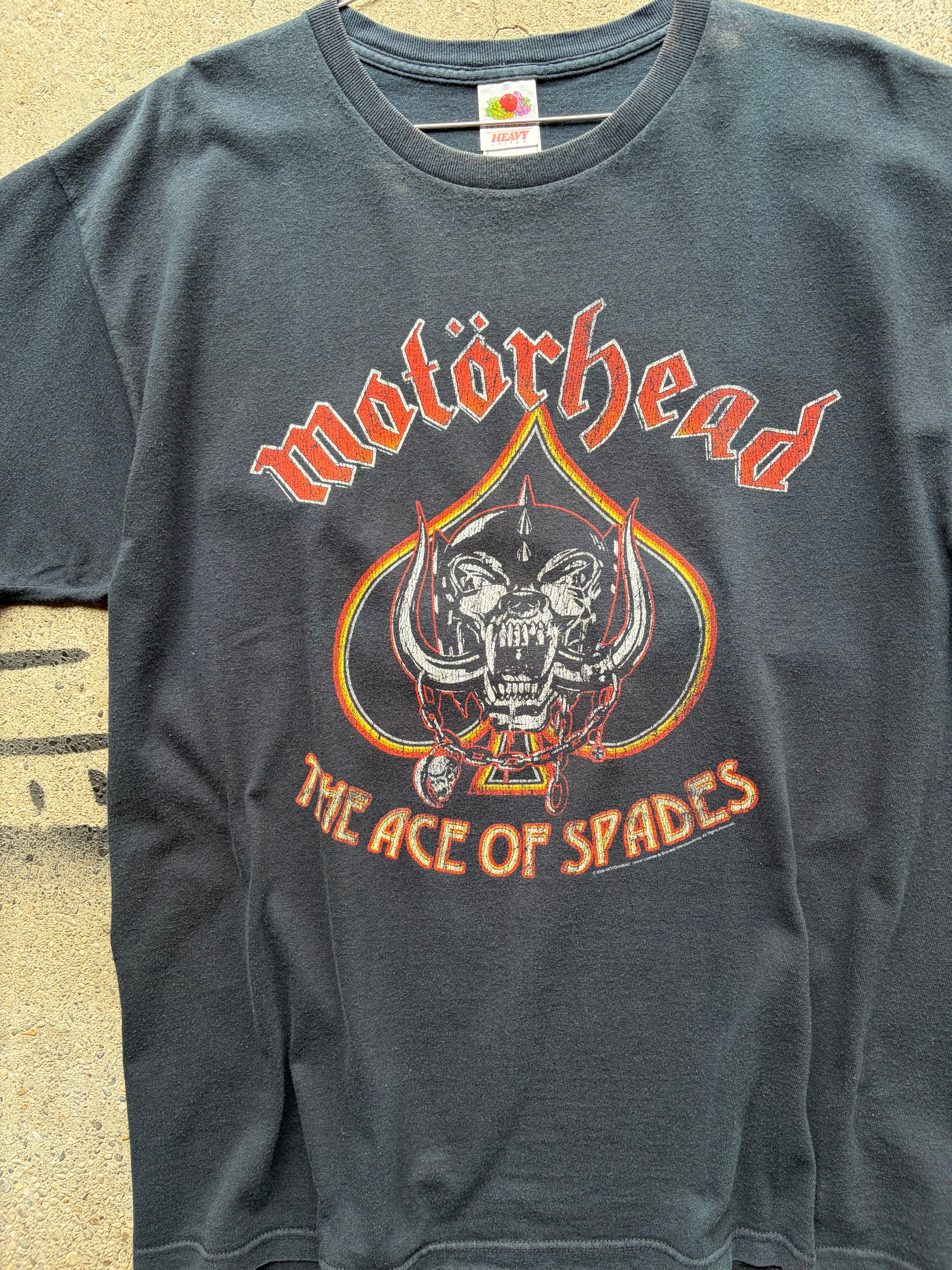 Vintage Faded motorhead Band Shirt Size L/XL