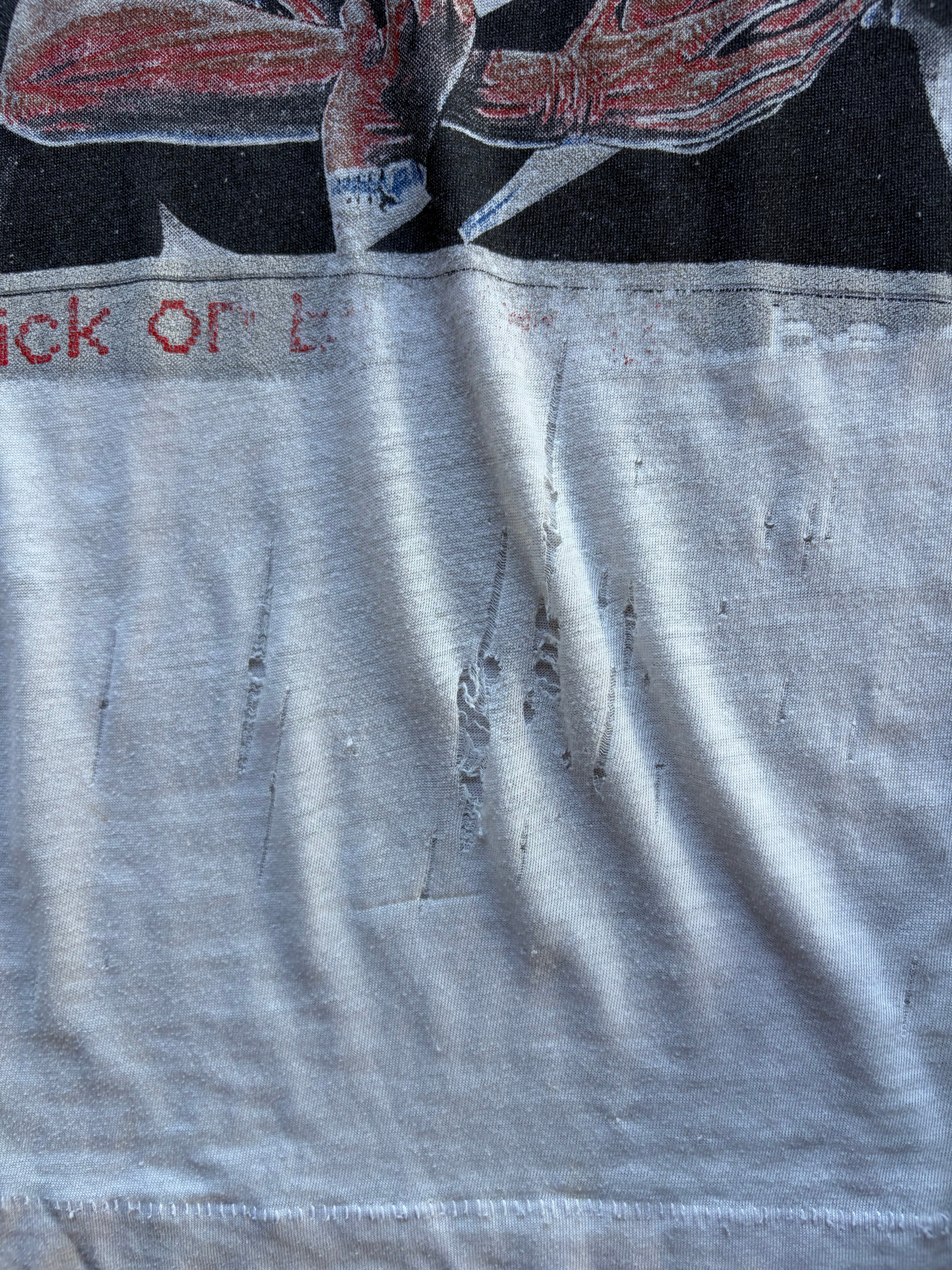Vintage Single Stitch early 90s Iron Maiden T Shirt Size S