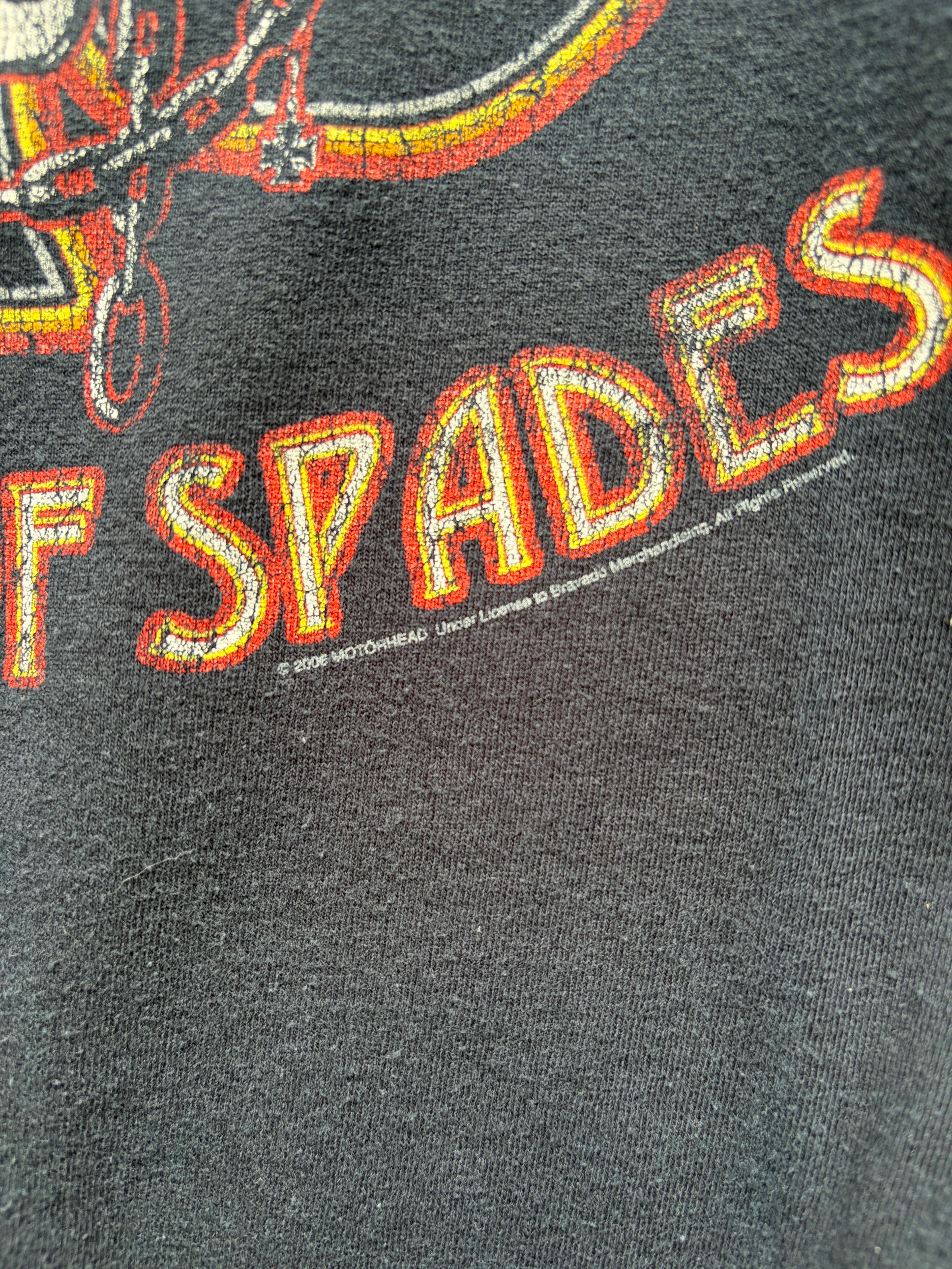 Vintage Faded motorhead Band Shirt Size L/XL