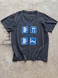 Vintage faded repaired funny Shirt Size M/L