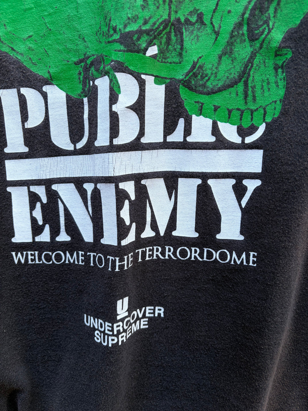 Faded public Enemy Undercover Supreme Shirt Size M/L