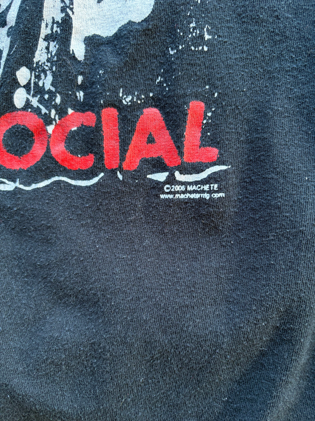 Vintage 2003 Punk Shirt Size S
