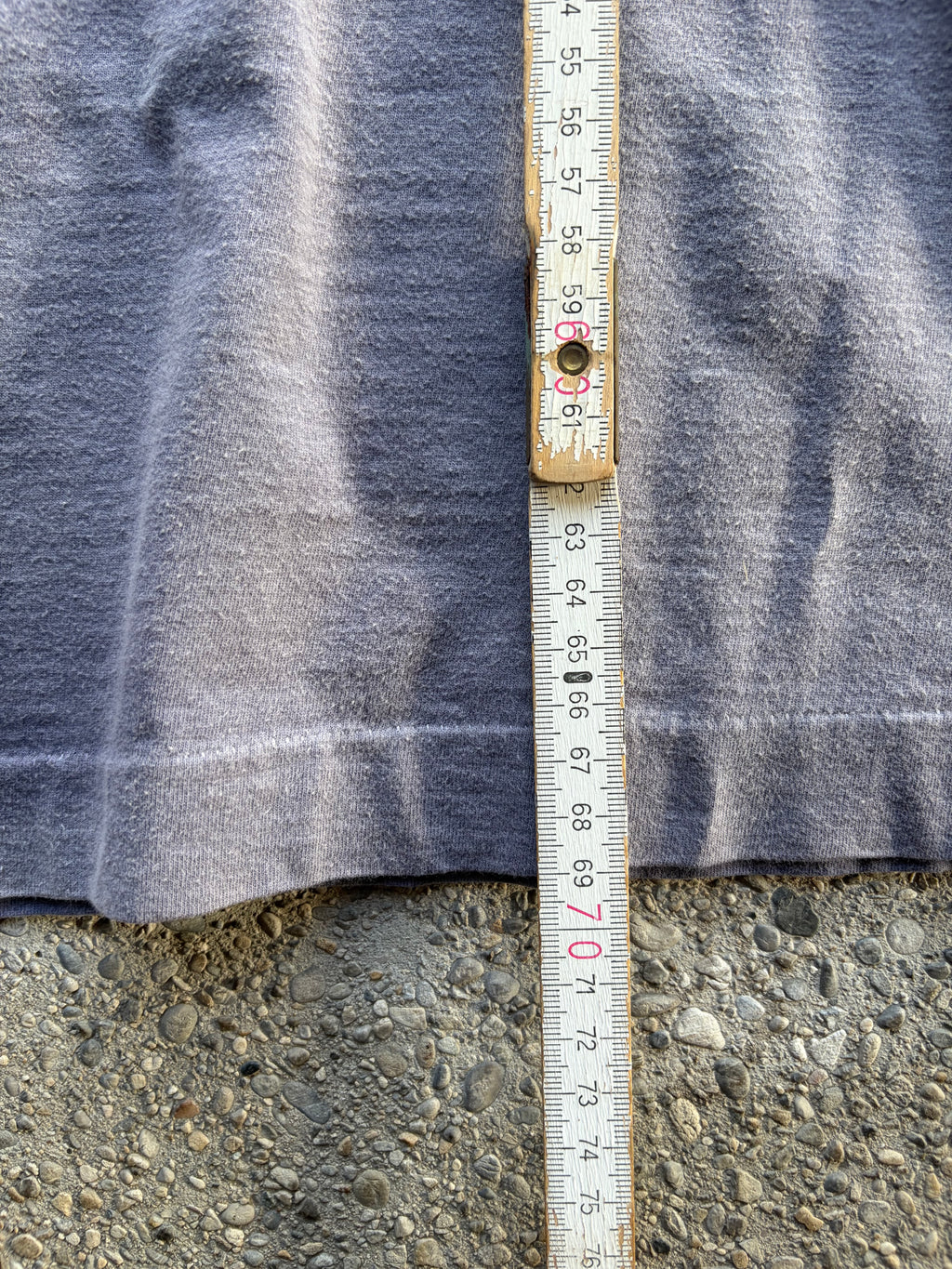 Vintage Faded Single Stitch printed Shirt Size L