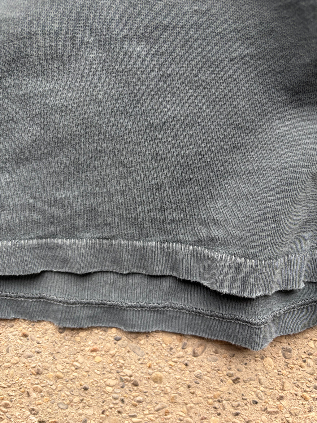 Anine Bing Trashed Single Stitch Shirt Size M/L