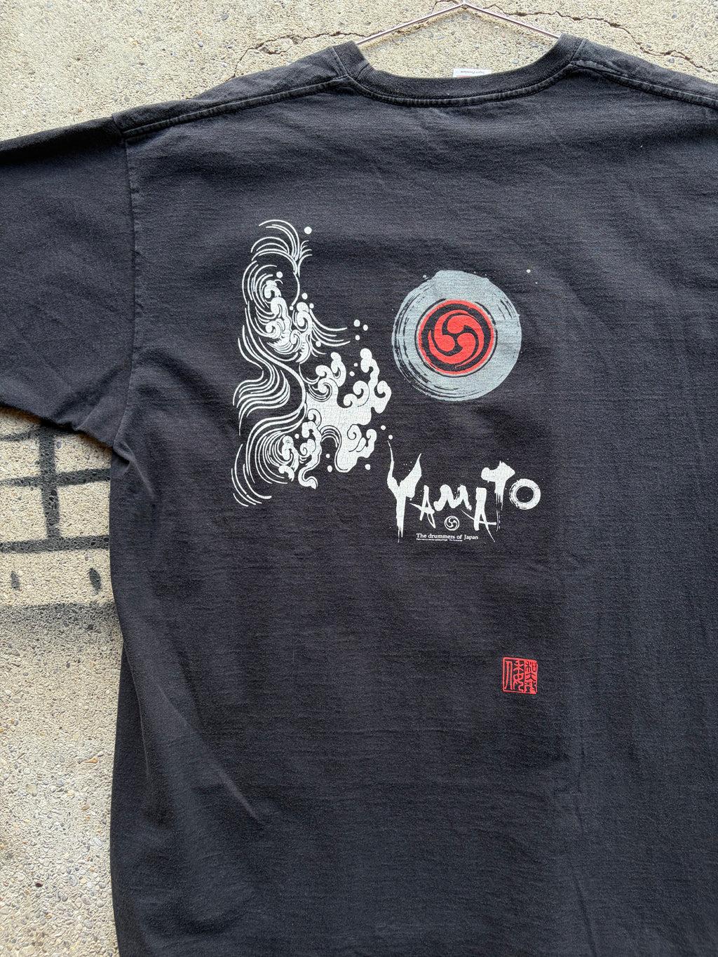 Vintage japenese Drummer Yamato Shirt Size L/XL
