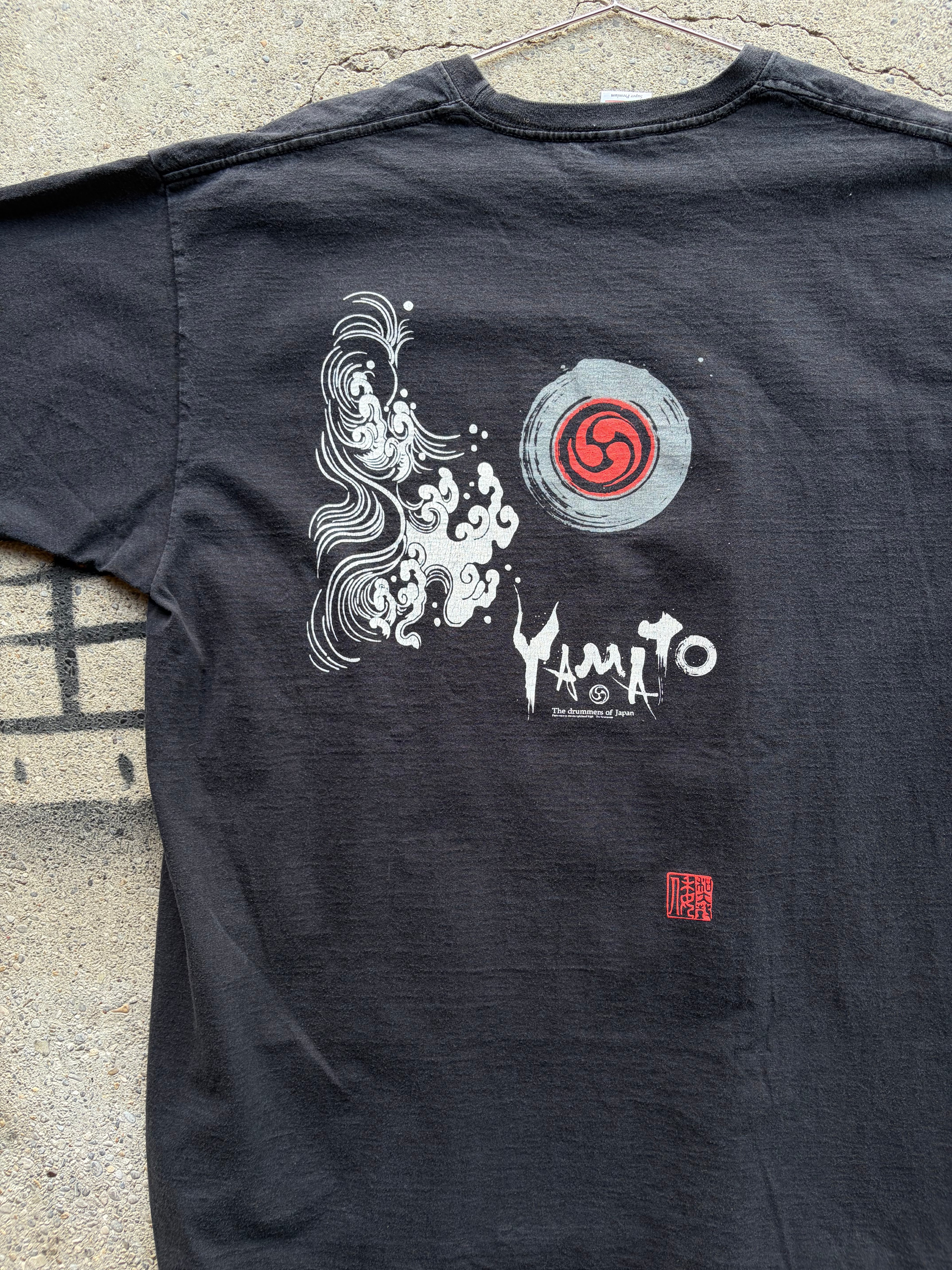 Vintage japenese Drummer Yamato Shirt Size L/XL
