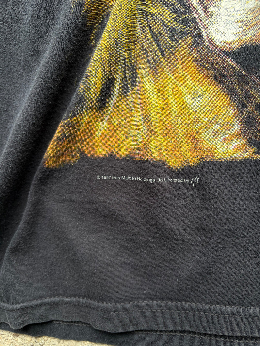 Vintage Iron Maiden Band Shirt Size L/XL