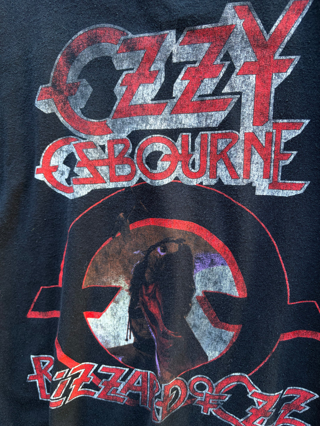 Vintage Ozzy Ozbourne T Shirt Size S/M