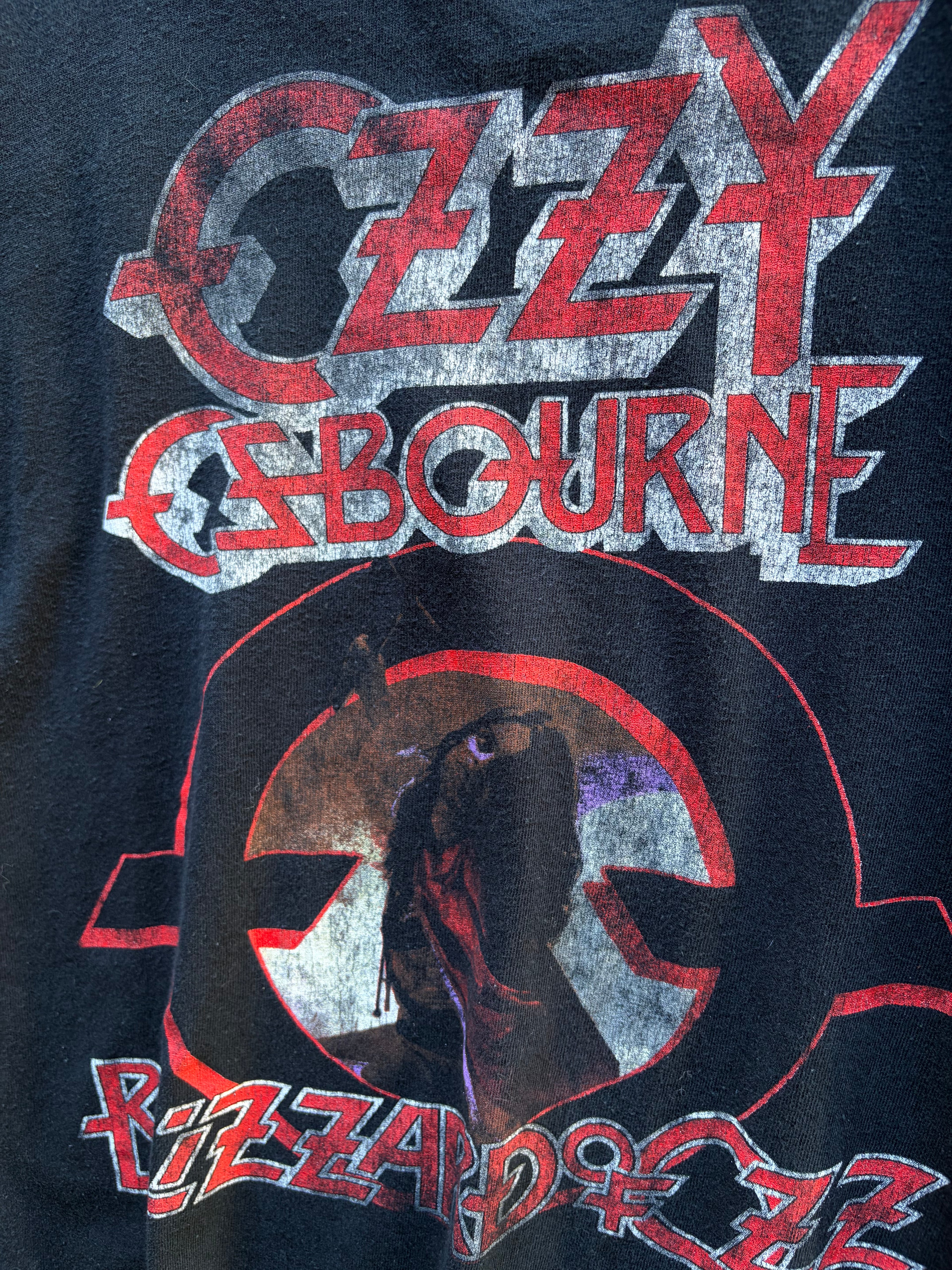 Vintage Ozzy Ozbourne T Shirt Size S/M