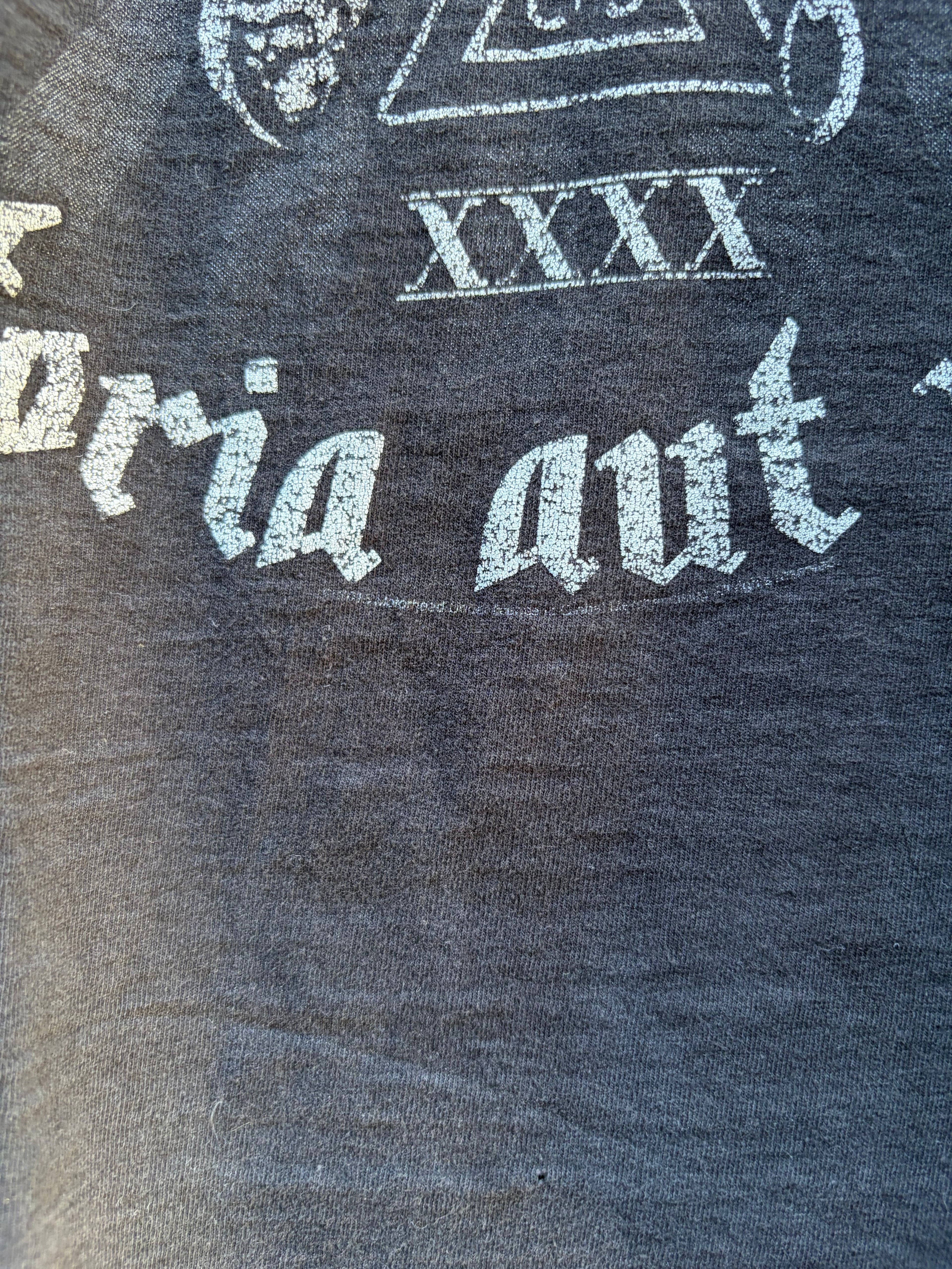 Vintage Faded motorhead T Shirt Size M/L