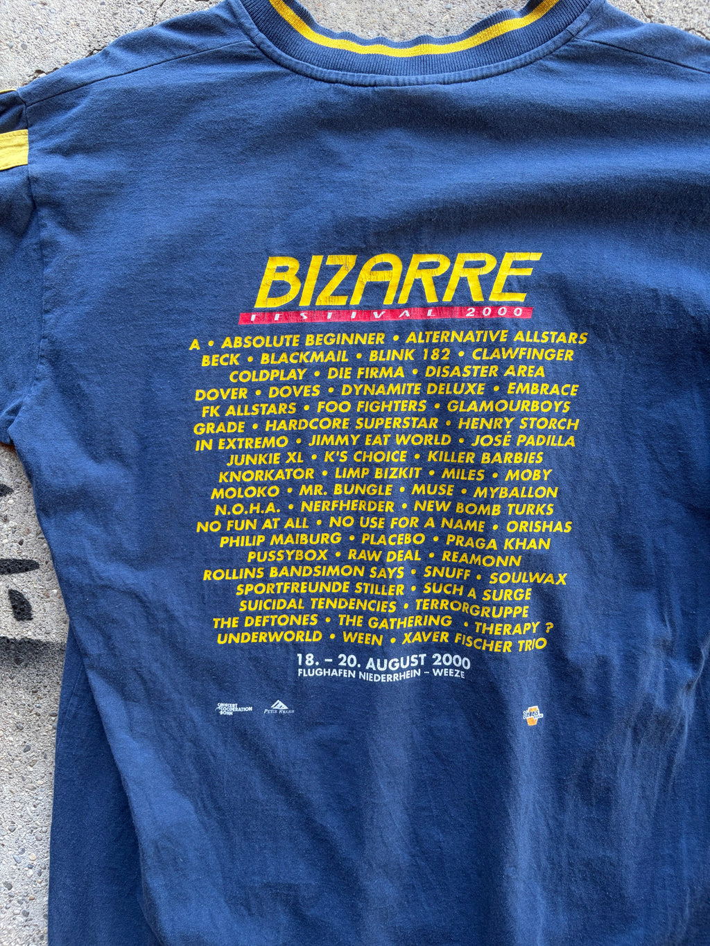 Vintage Bizarre 2000 Tour Shirt Size M/L