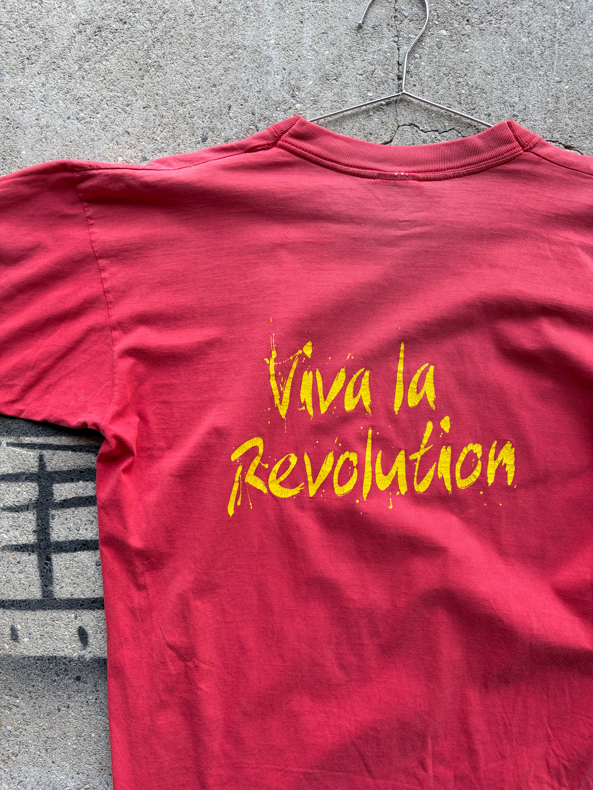 Vintage Faded che Guevara Viva la Revolution Shirt Size M/L