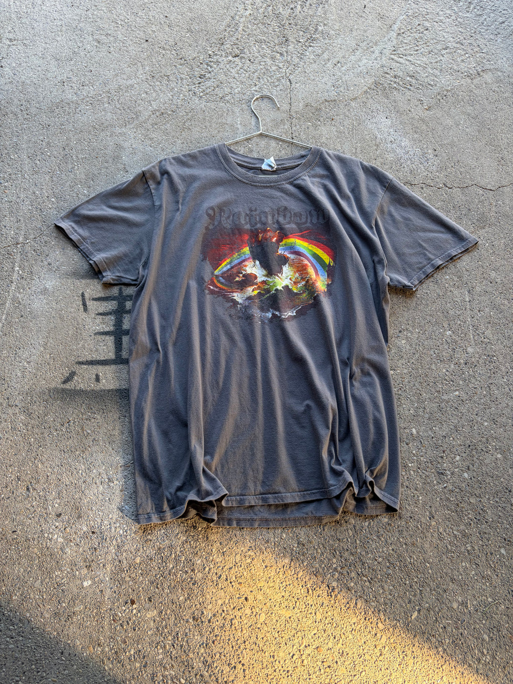Vintage Rainbow Band t shirt Size M/L