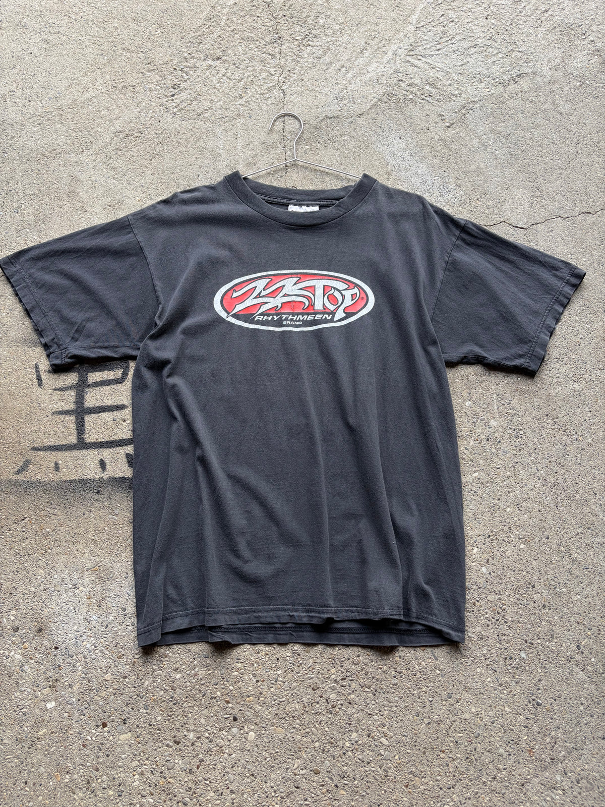 Vintage 90s faded zztop band shirt size M/L