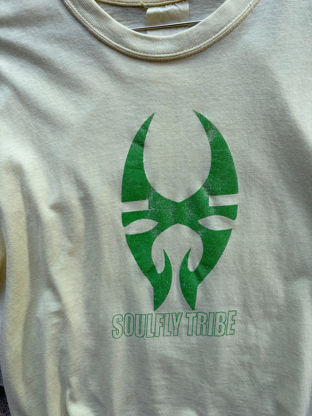 Vintage faded soulfly Brasil Shirt Size S/M
